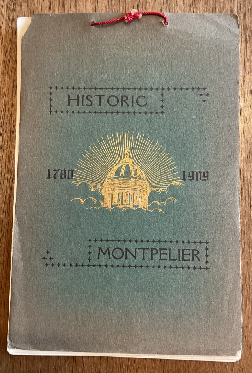 Vintage 1909 Advertising Historical Calendar