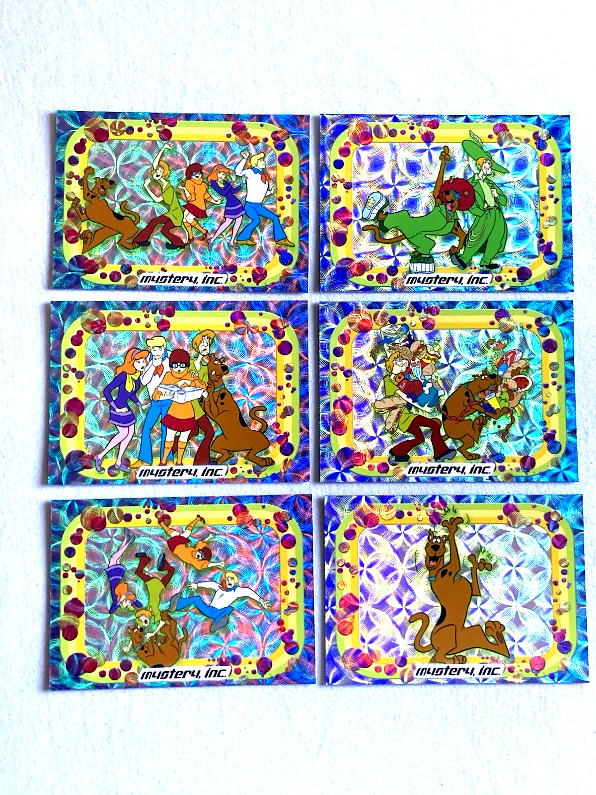 2004 SCOOBY DOO 2 MONSTERS UNLEASHED MYSTERY INC. 6 CARD INSERT SET MI-1 TO MI-6 2004 SCOOBY DOO 2 MONSTERS UNLEASHED MYSTERY INC. 6 CARD INSERT SET MI-1 TO MI-6