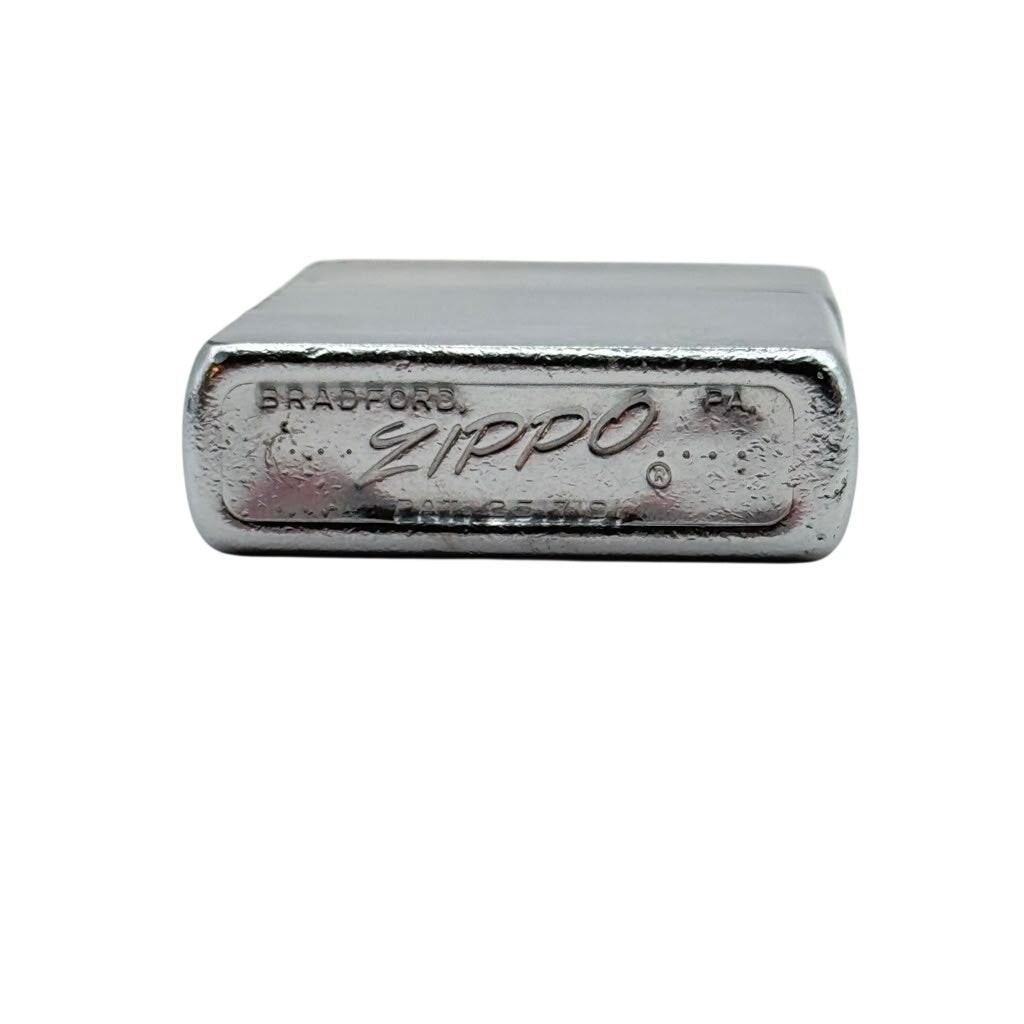 1959 Zippo Regular Brushed Chrome Windproof Pocket Lighter with Insert Untested 1959 Zippo Regular Brushed Chrome Windproof Pocket Lighter with Insert Untested