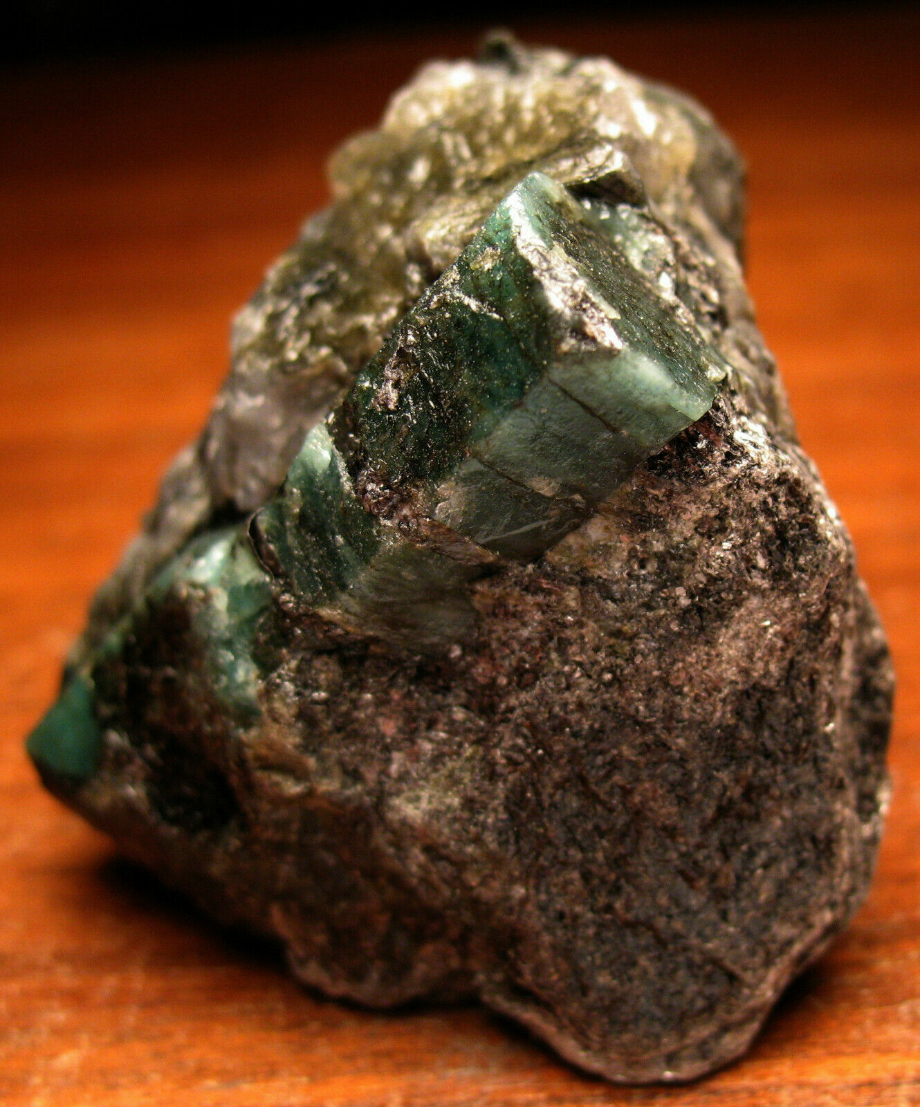 Sensational Large Terminated Emerald in Matrix from Minas Gerais, Brazil
