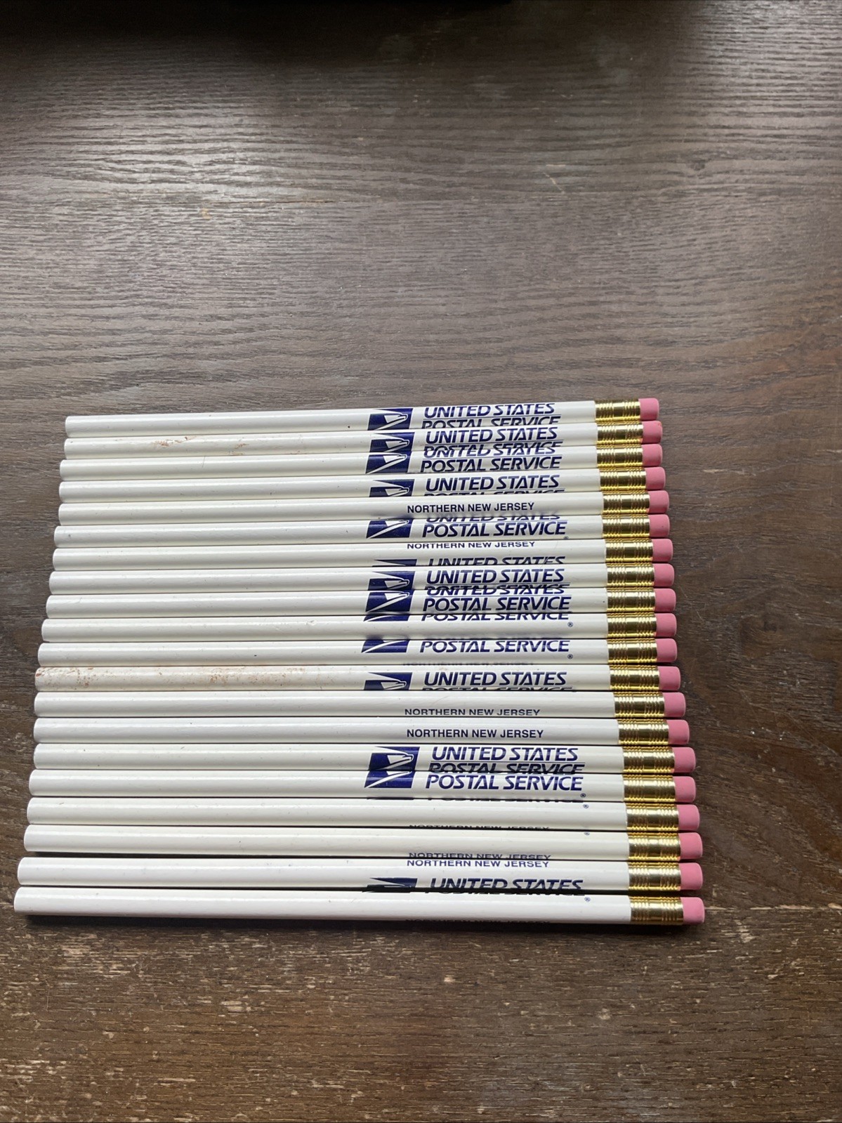 20x Vtg USPS United States Postal Service Pencil Northern Jersey Rare