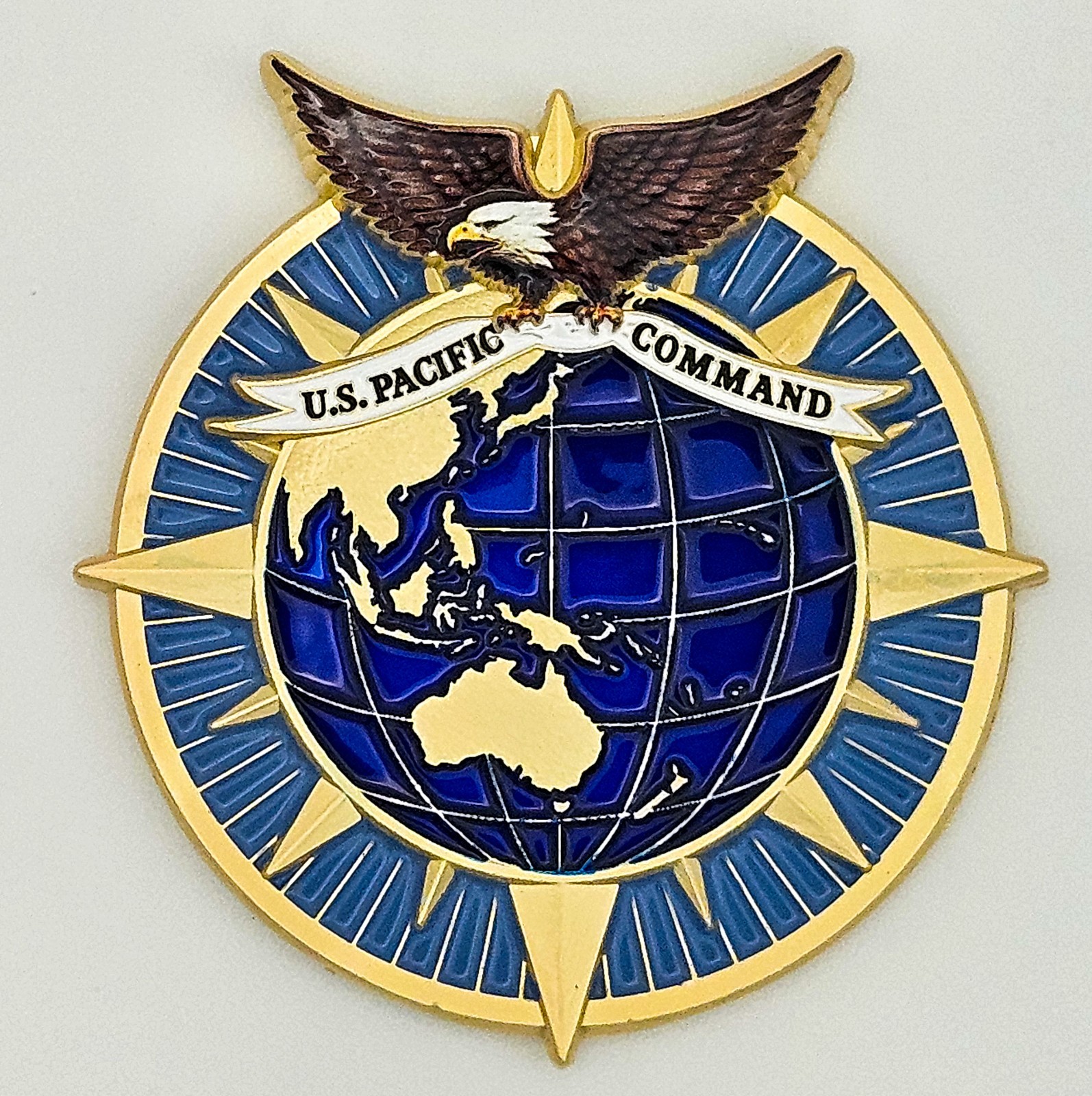 USPACOM Pacific Command Joint Service Hawaii Military Challenge Coin