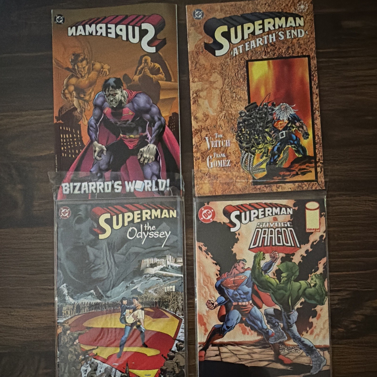 DC Comics Superman Combo Different Titles Lot Of 4