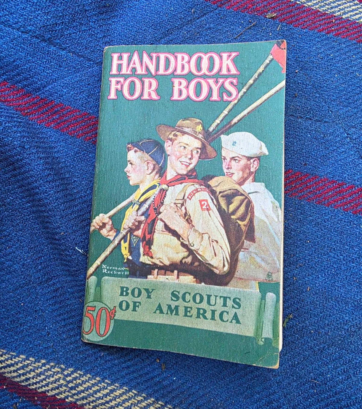 Boy Scouts of America Handbook for Boys BSA Manual Book Boy Scouts of America Boy Scouts of America Handbook for Boys BSA Manual Book Boy Scouts of America