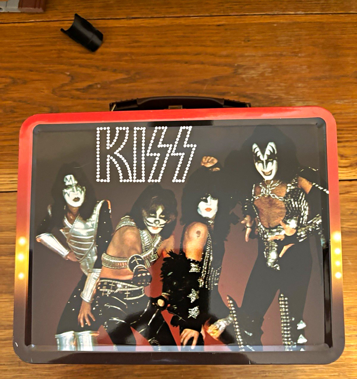 KISS Collectible Metal Lunchbox Tin Box