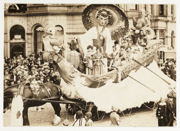 Blackpool Carnival Float C 1924 Old Railway Photo