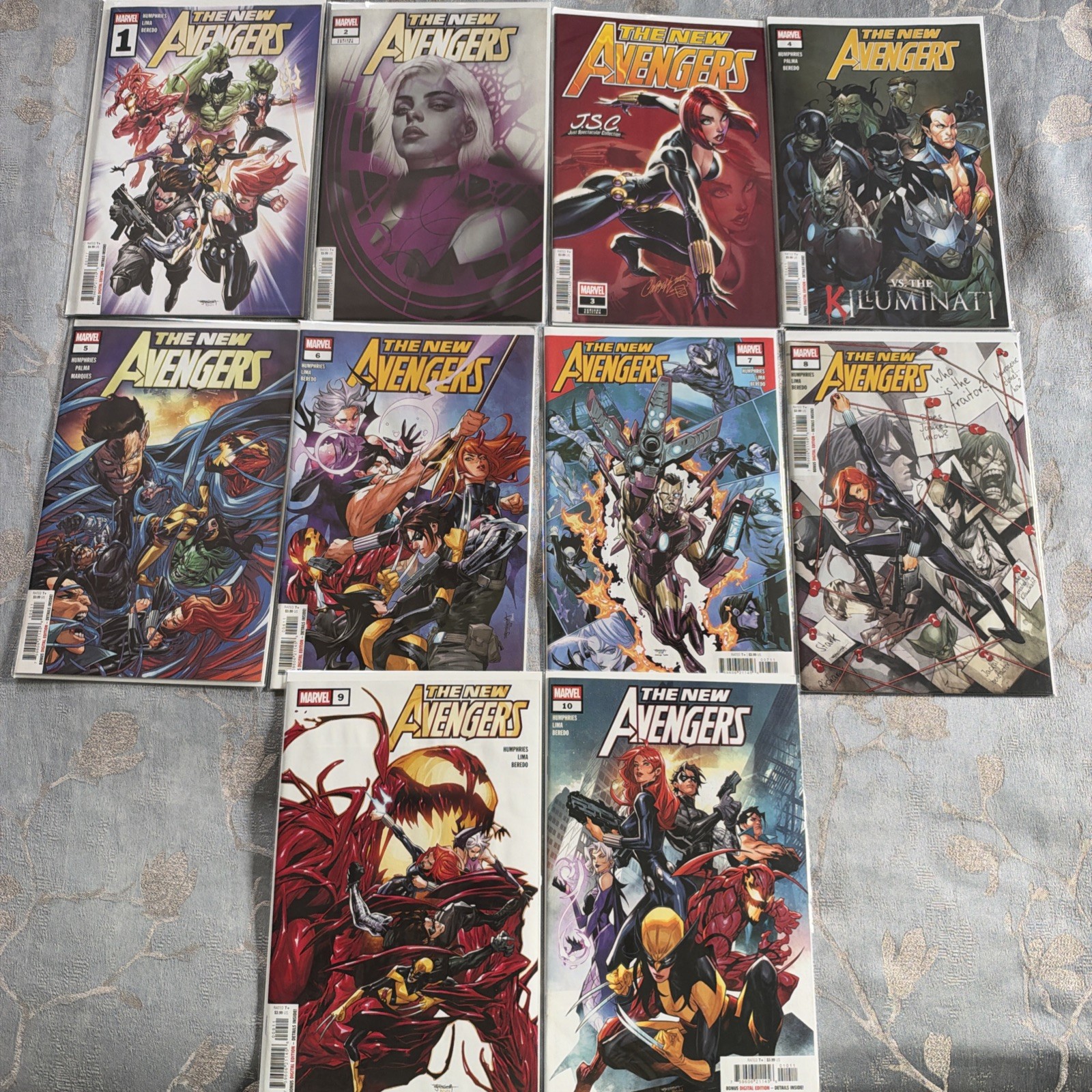 New Avengers #1-10 Complete Set by Sam Humphries New Avengers #1-10 Complete Set by Sam Humphries