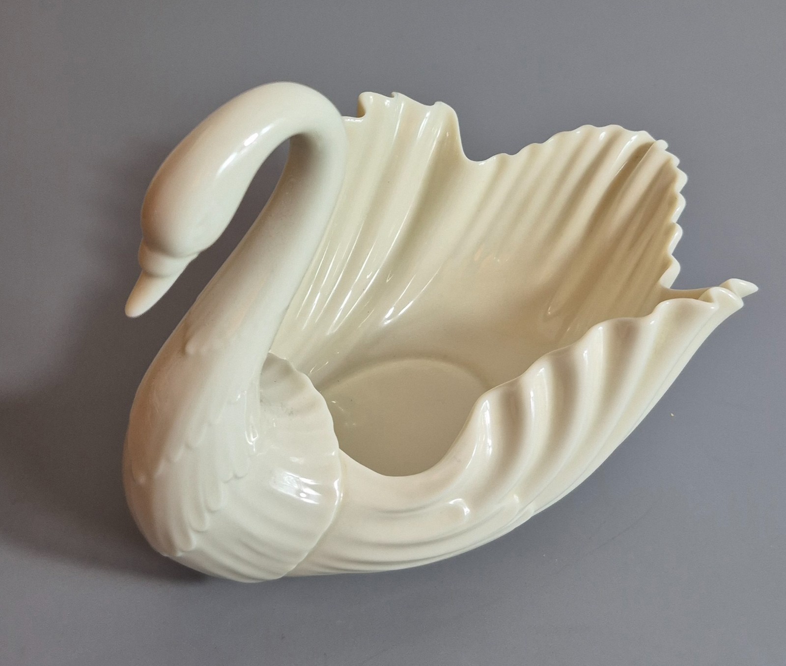Vintage Lenox Porcelain Swan Bowl Centerpiece Candy Dish Ivory 9 Vintage Lenox Porcelain Swan Bowl Centerpiece Candy Dish Ivory 9