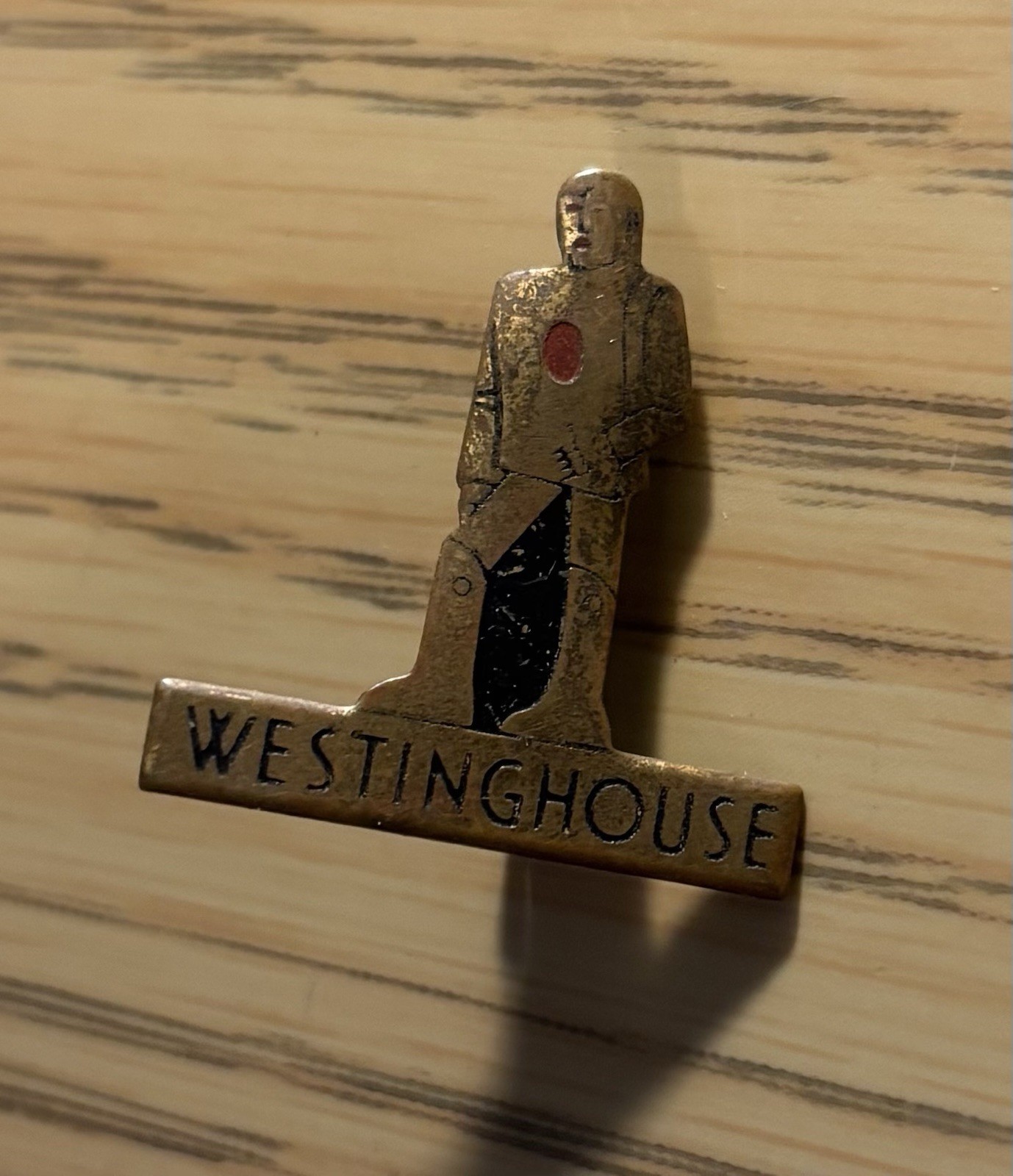 Vintage 1937 Westinghouse Elektro The Robot Pinback Button