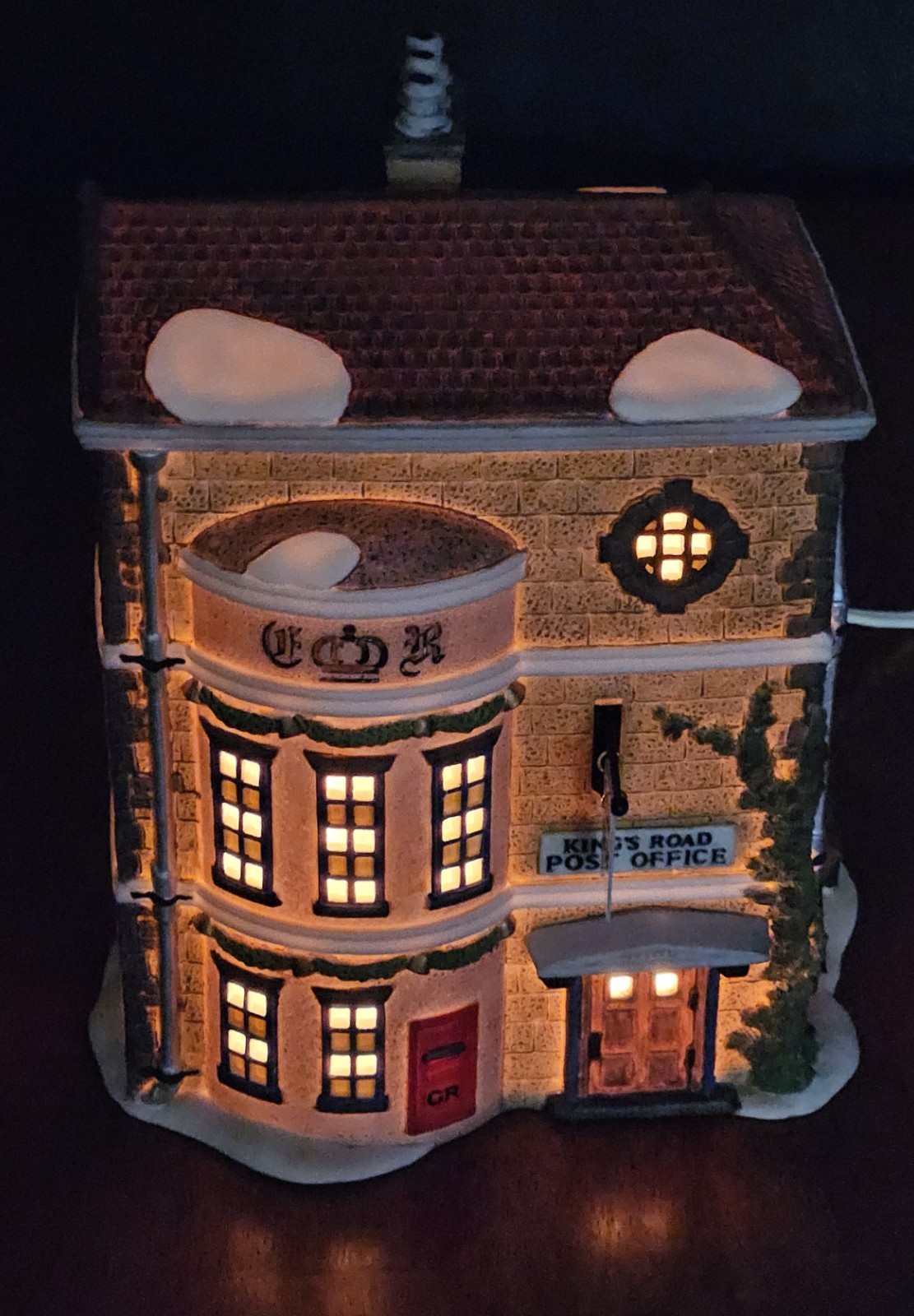 VINTAGE 1992 Dept 56 King\'s Road Post Office 5801-7 Dickens Village Boxed