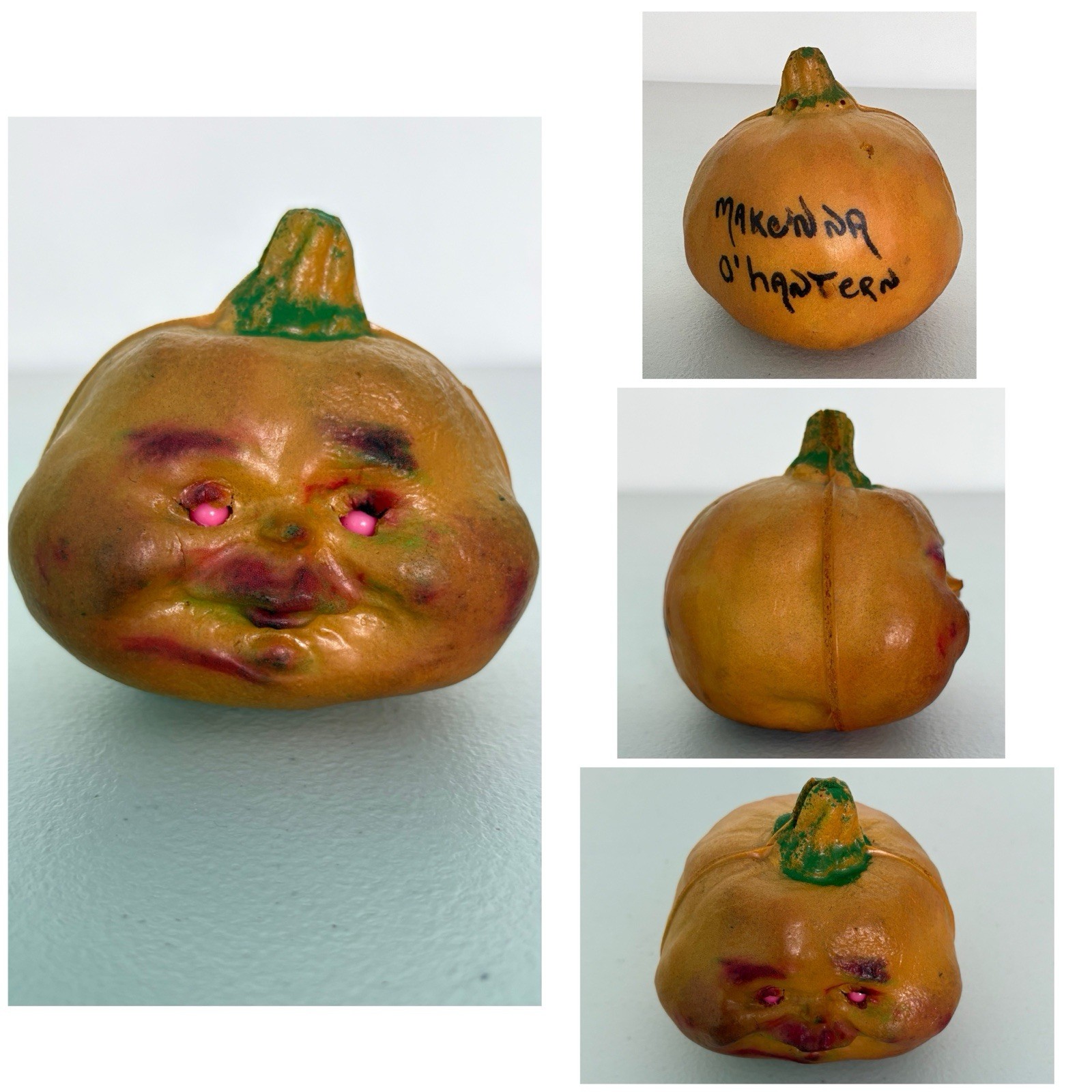 Vintage 1980s Todd Masters Baby Oh Lanterns halloween pumpkin