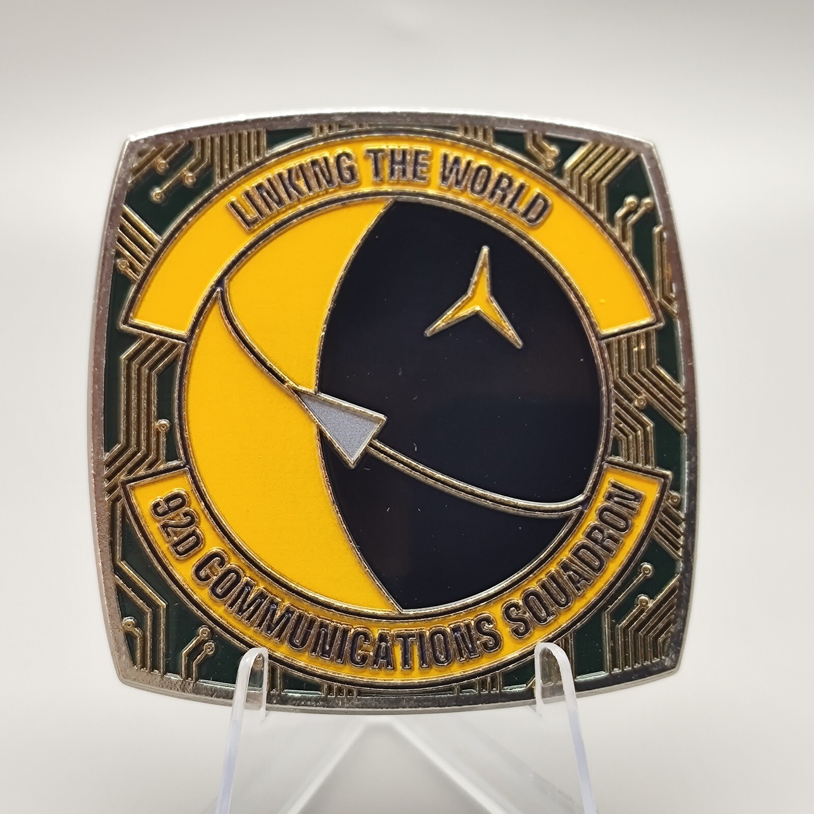 92d Communications Squadron Fairchild Afb Washington Challenge Coin