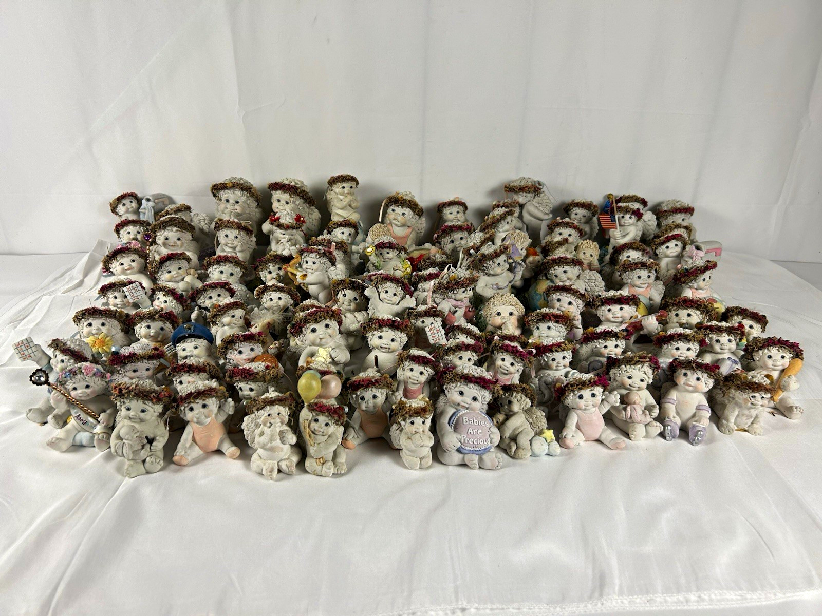 Vintage Dreamsicles Cherub Angel Figurines Kristin Haynes Collectibles Lot of 93 Vintage Dreamsicles Cherub Angel Figurines Kristin Haynes Collectibles Lot of 93