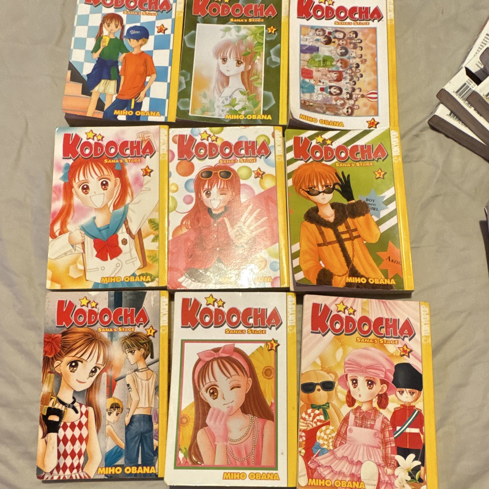 Kodocha Sana's Stage Manga Vols 1, 3-10 Near Complete Set TOKYOPOP Rare OOP Kodocha Sana's Stage Manga Vols 1, 3-10 Near Complete Set TOKYOPOP Rare OOP