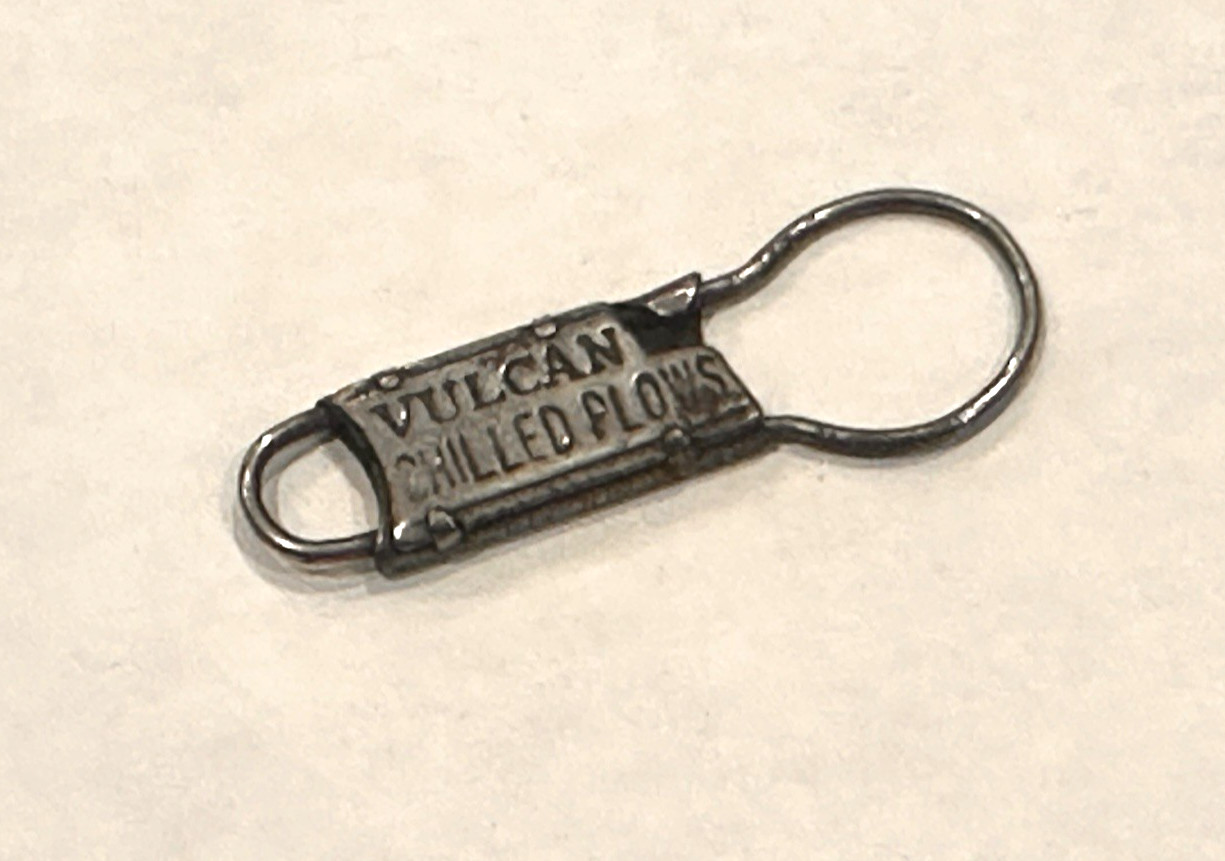 VULCAN PLOW CO. CHILLED PLOWS EVANSVILLE IN ADVERTISING ANTIQUE FOB 1800S RARE VULCAN PLOW CO. CHILLED PLOWS EVANSVILLE IN ADVERTISING ANTIQUE FOB 1800S RARE