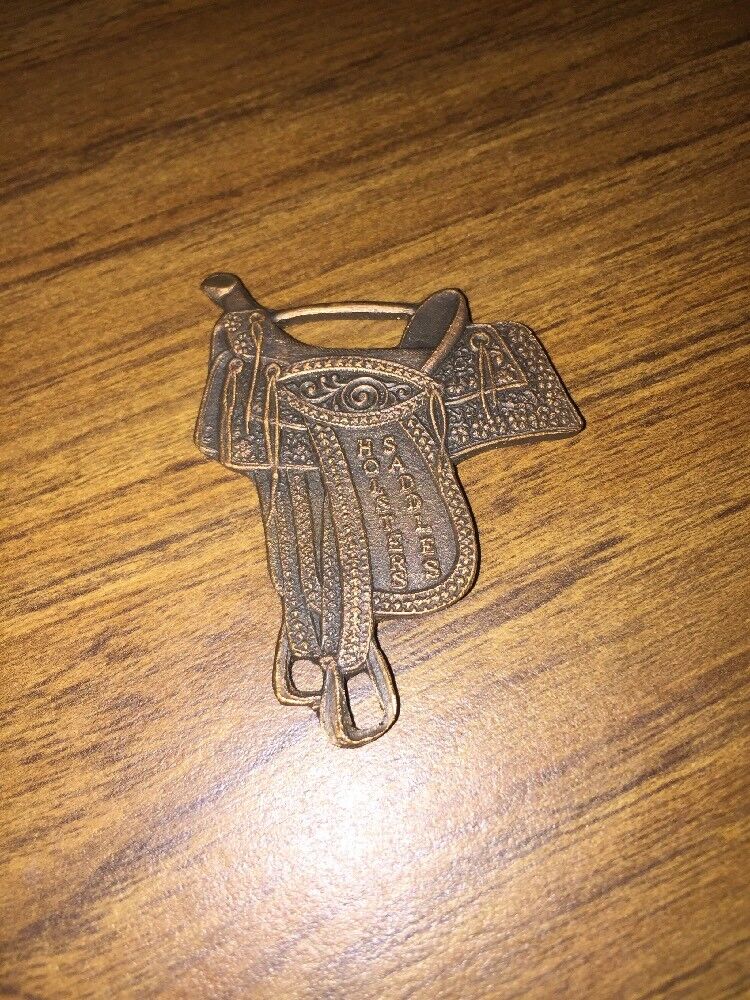 Saddle Watch FOB El Paso Texas Saddelry Rodeo Metal Horse Lovers Collector GIFT