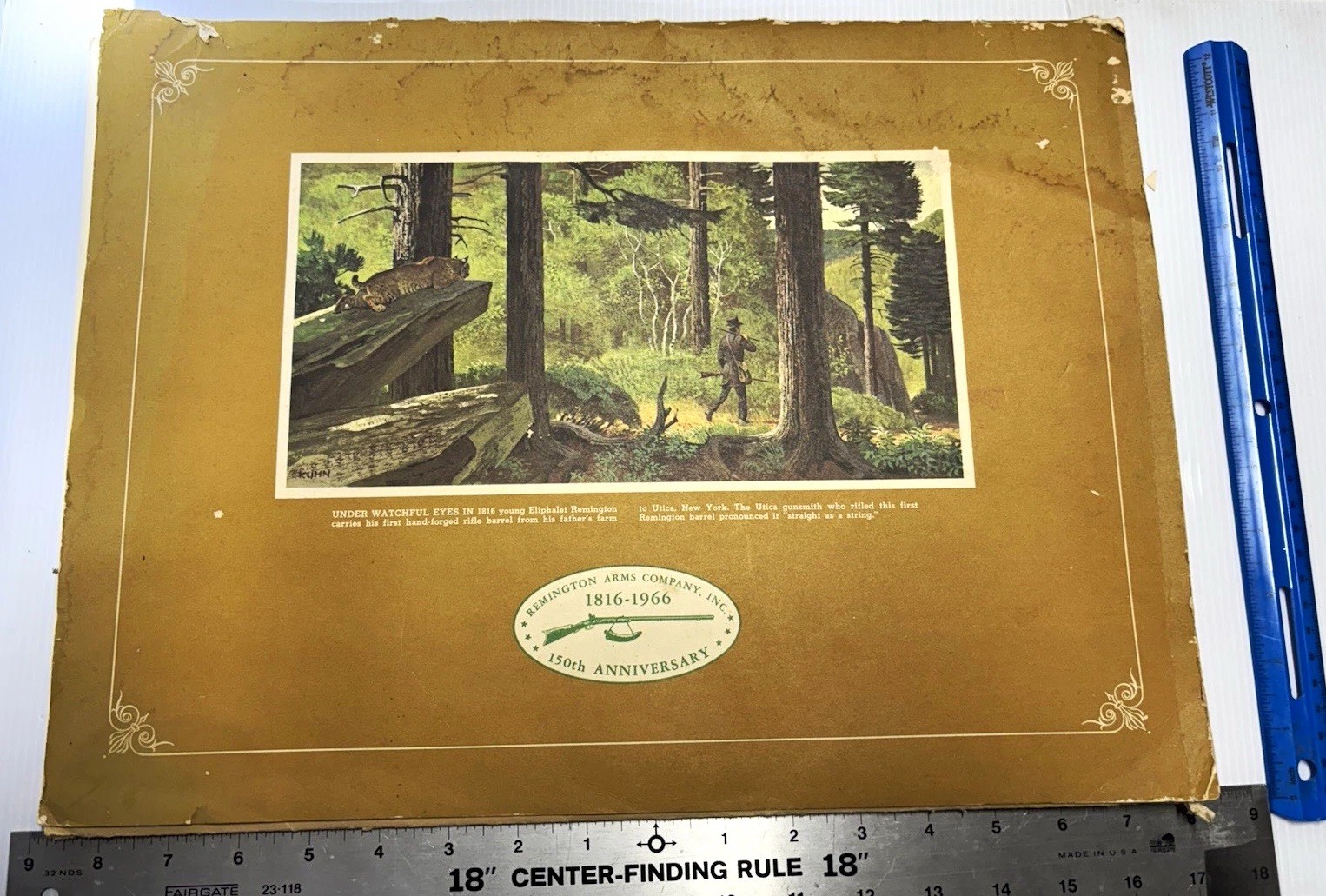 Remington Arms Co 1816-1966 150th Anniversary Advertising Book Firearm PRINTS