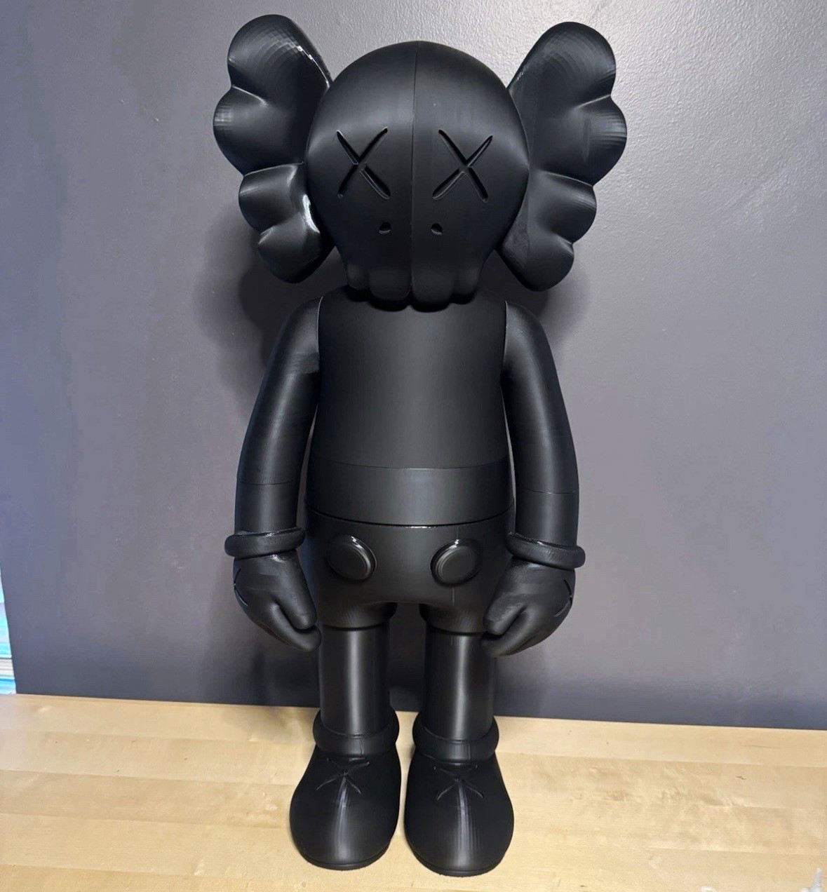 KAWS Companion Designer Art  - Black Designer & Urban 24inches