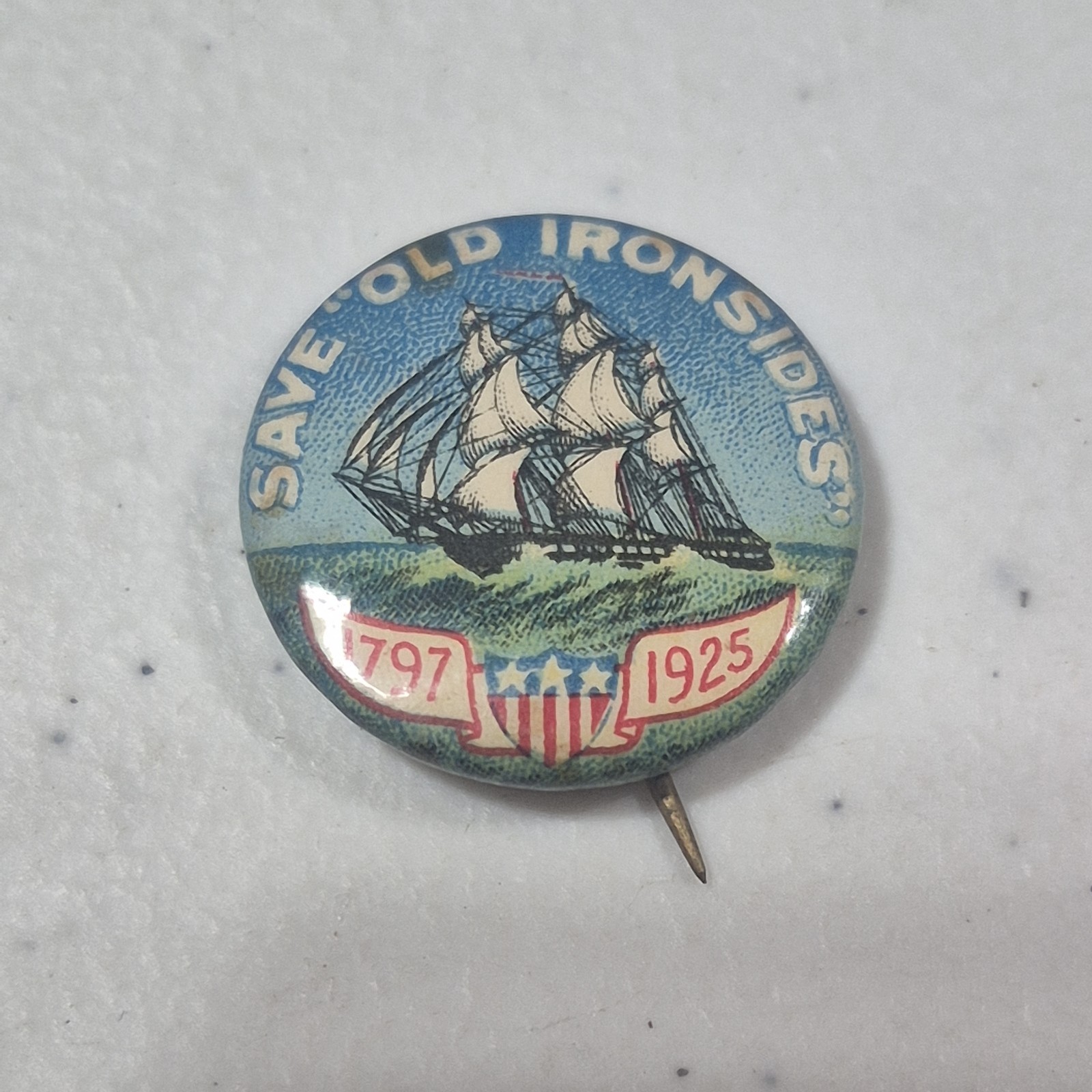 1925 USS CONSTITUTION SAVE \