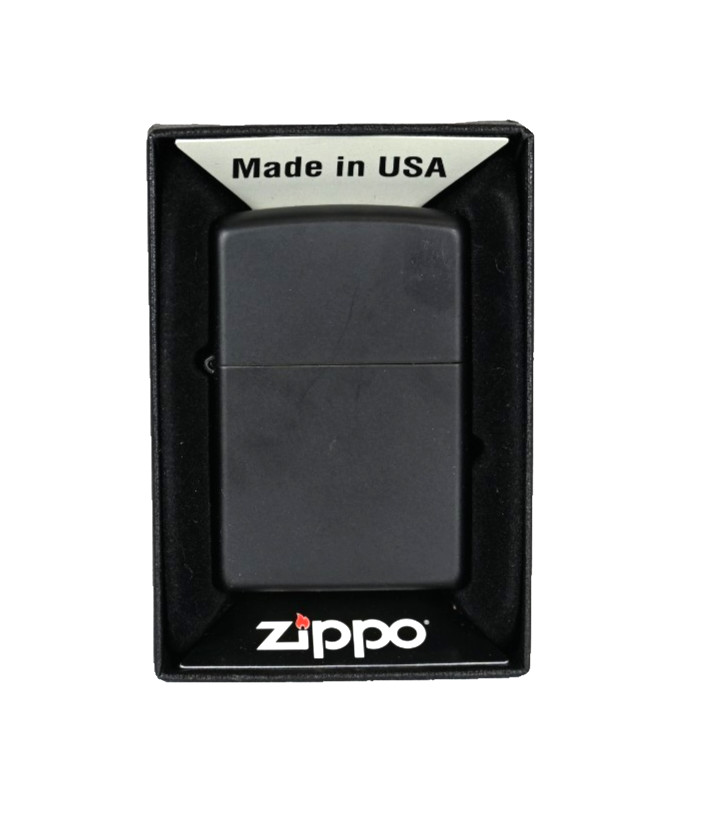 Zippo Classic Matte Black Lighter - 218-002801 Zippo Classic Matte Black Lighter - 218-002801