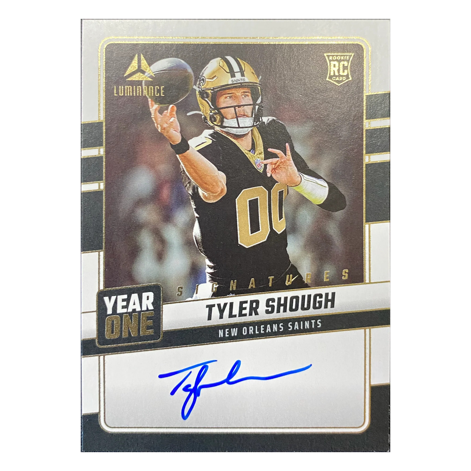 TYLER SHOUGH 2025 Panini Luminance Year One Signatures RC Auto #YOS-TSH TYLER SHOUGH 2025 Panini Luminance Year One Signatures RC Auto #YOS-TSH