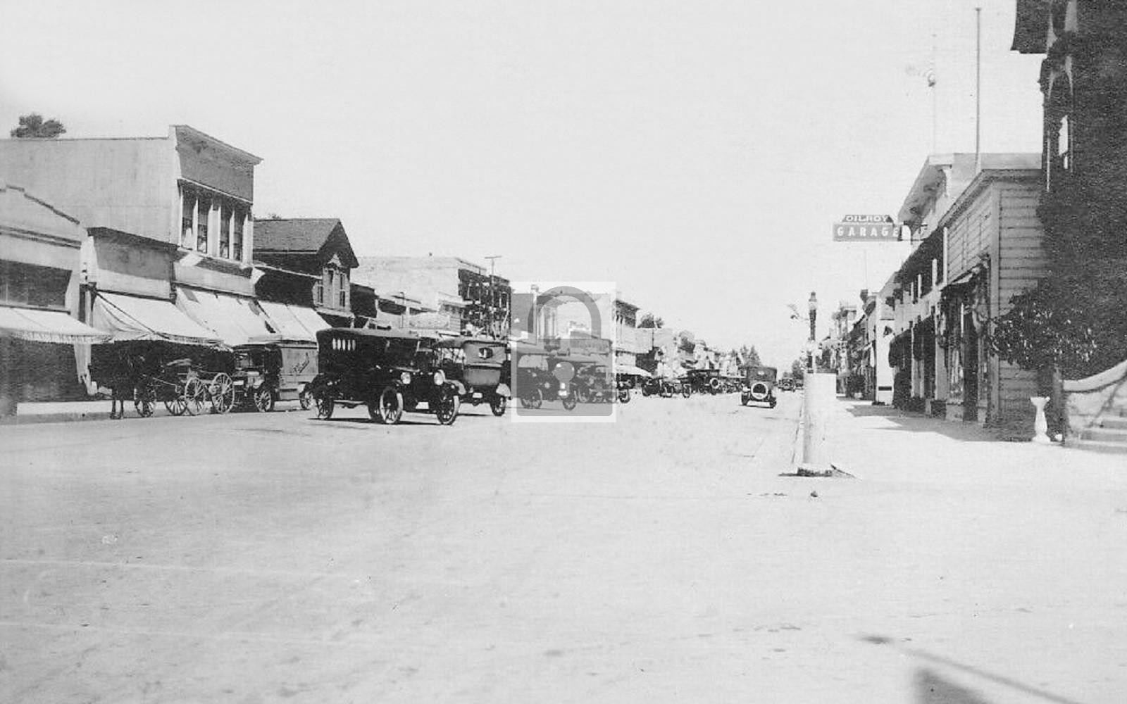 Street View Gilroy California CA - Reprint