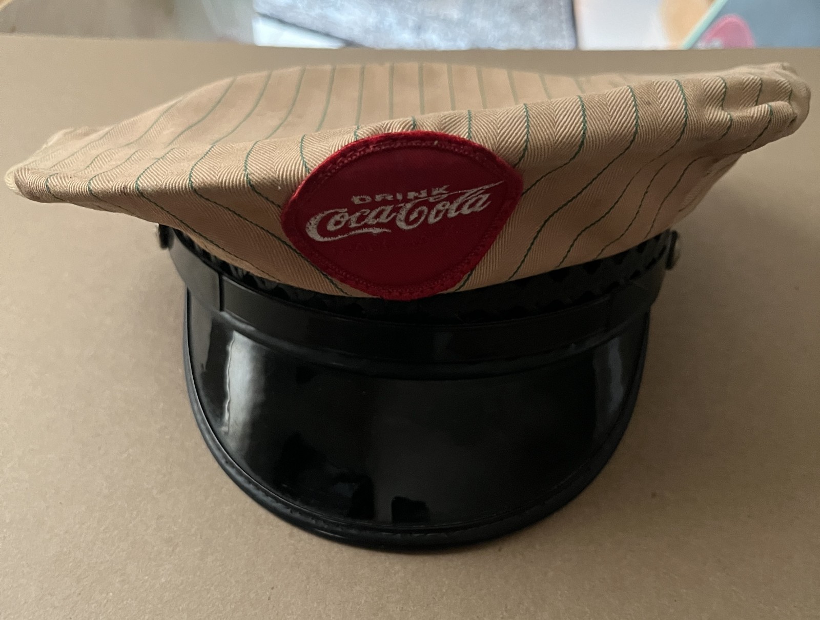 Vintage, Original, Authentic, Coca-Cola, Coke, Soda, Delivery Driver's Hat, VG+