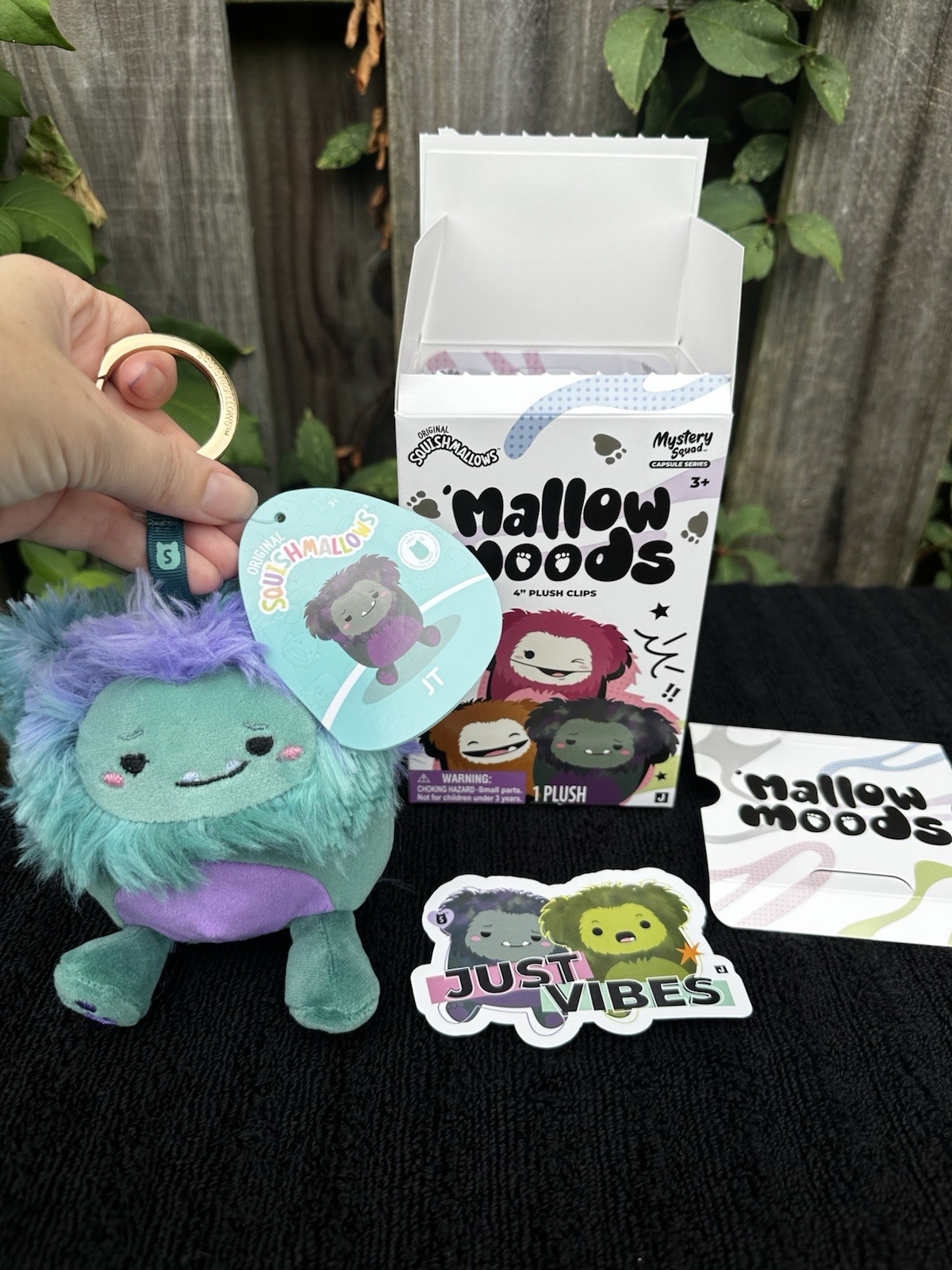 Squishmallows Little Plush Mallow Moods  Confident JT 4 inch New