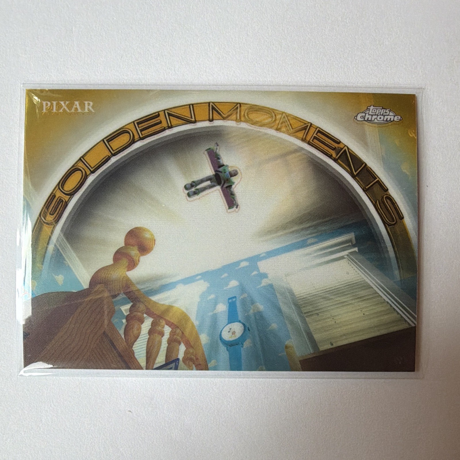 Lightyear Golden Moments Disney Pixar, Topps, Chrome To Infinity And Beyond 2025 Lightyear Golden Moments Disney Pixar, Topps, Chrome To Infinity And Beyond 2025