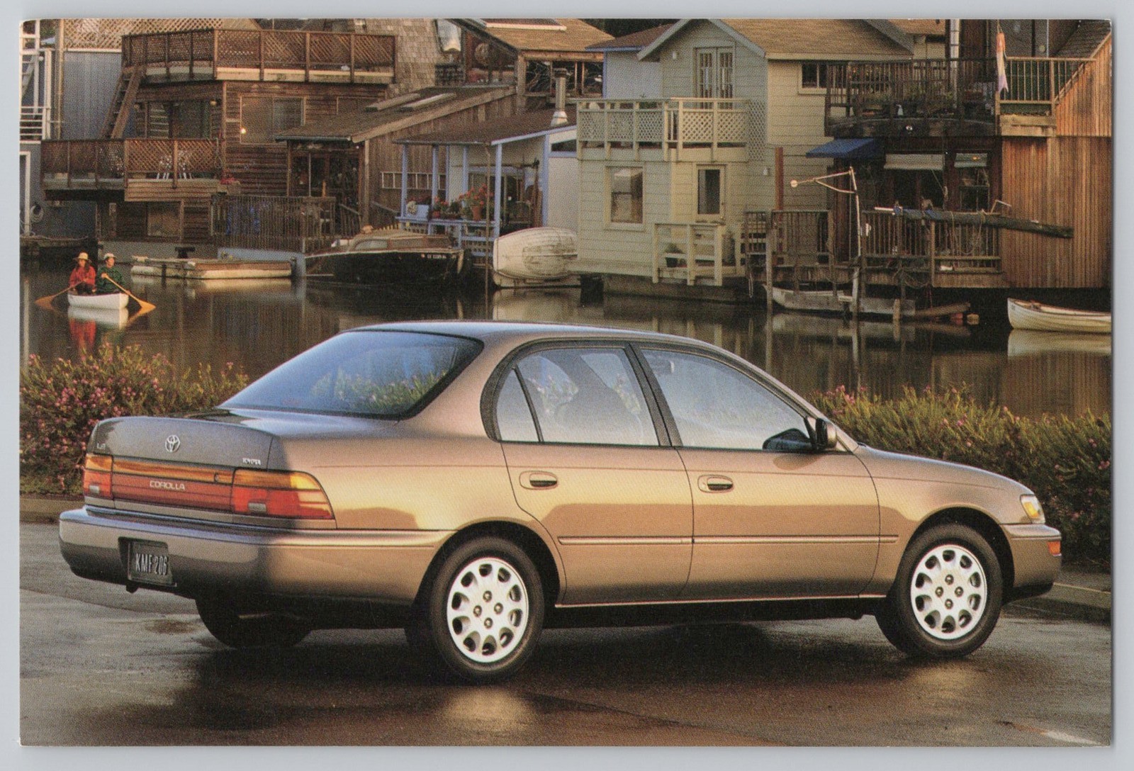 1993 Toyota Corolla - 1.6 L 4-cylinder straight engine - 105 hp