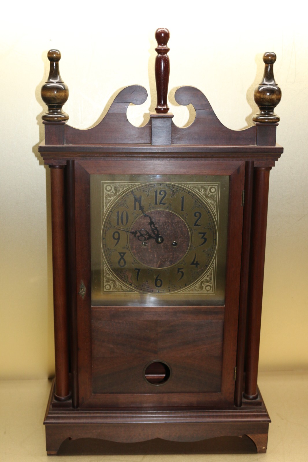RARE SOLID SNAKEWOOD Felix P. Mayer, Alamogordo N.M. handmade clock 29 RARE SOLID SNAKEWOOD Felix P. Mayer, Alamogordo N.M. handmade clock 29