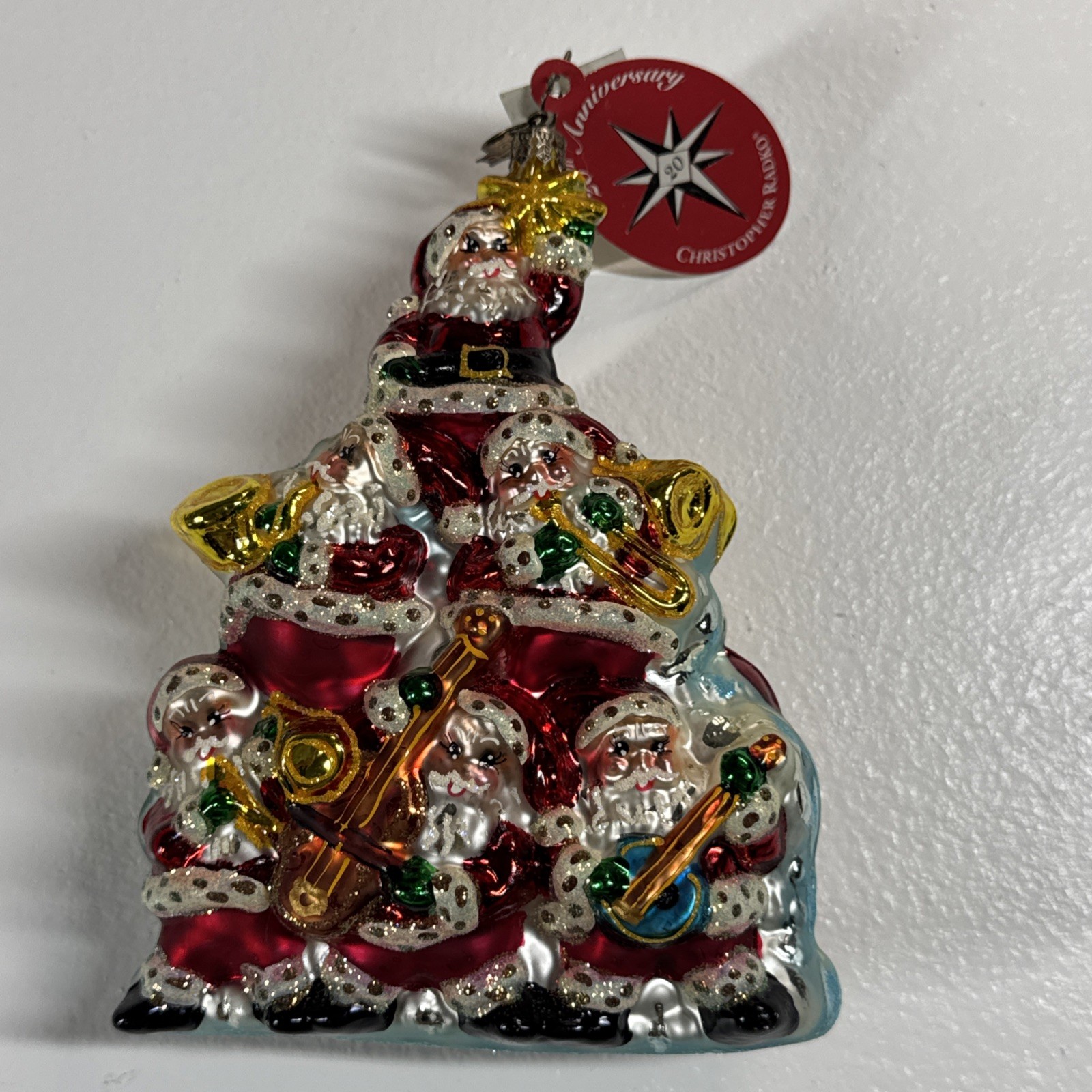 Christopher Radko Jazz Jubilee Tree Ornament Christmas