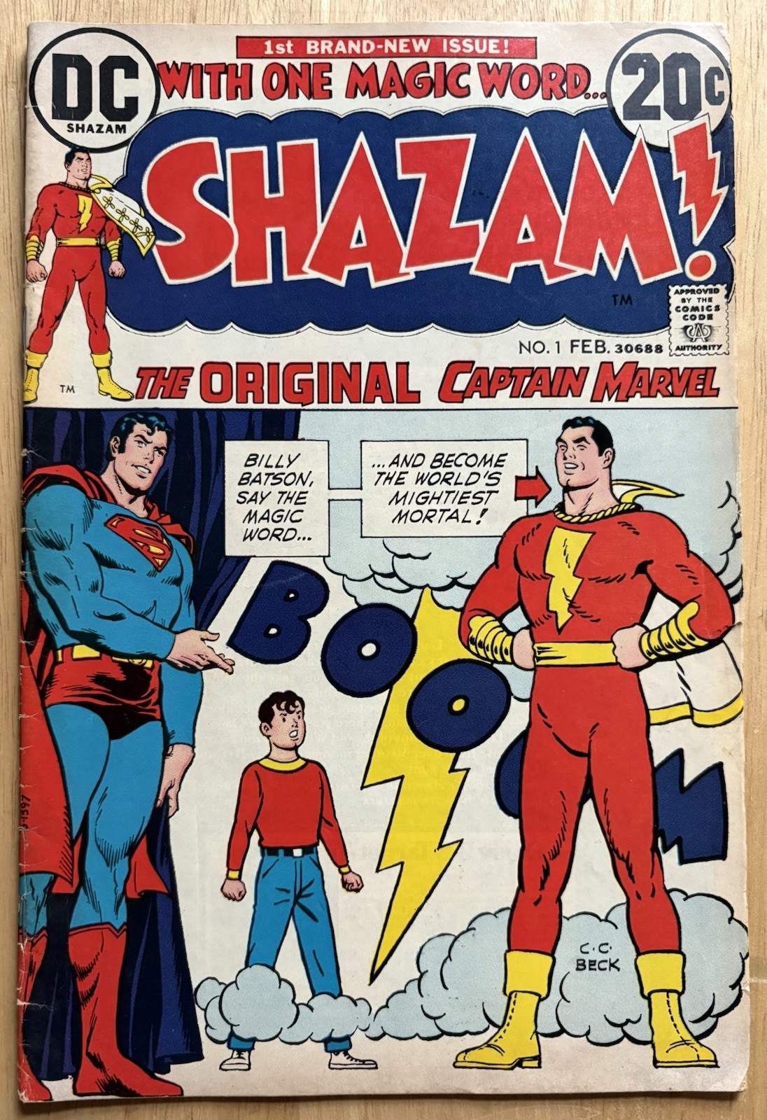 1973 DC Comics Shazam Issue #1