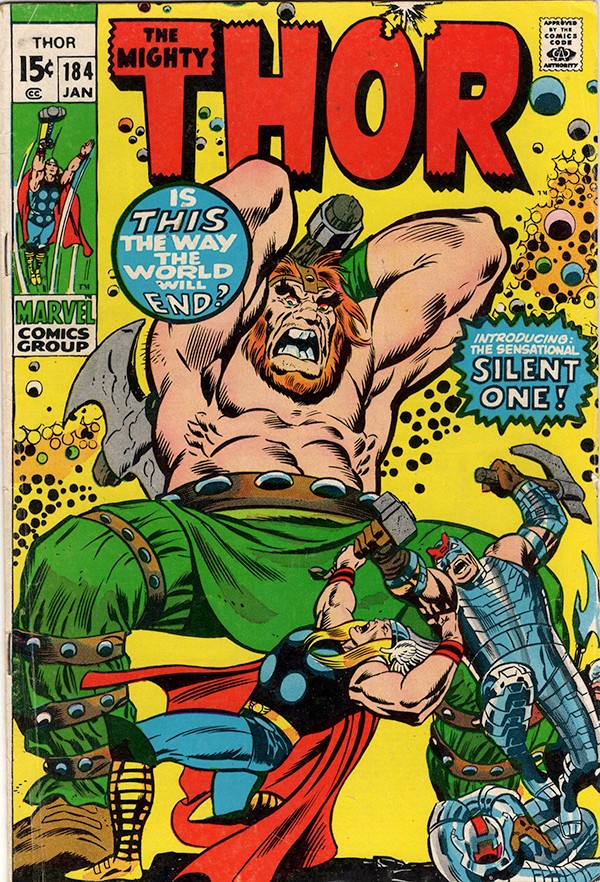 The Mighty Thor #184 (Marvel Comics January 1971)