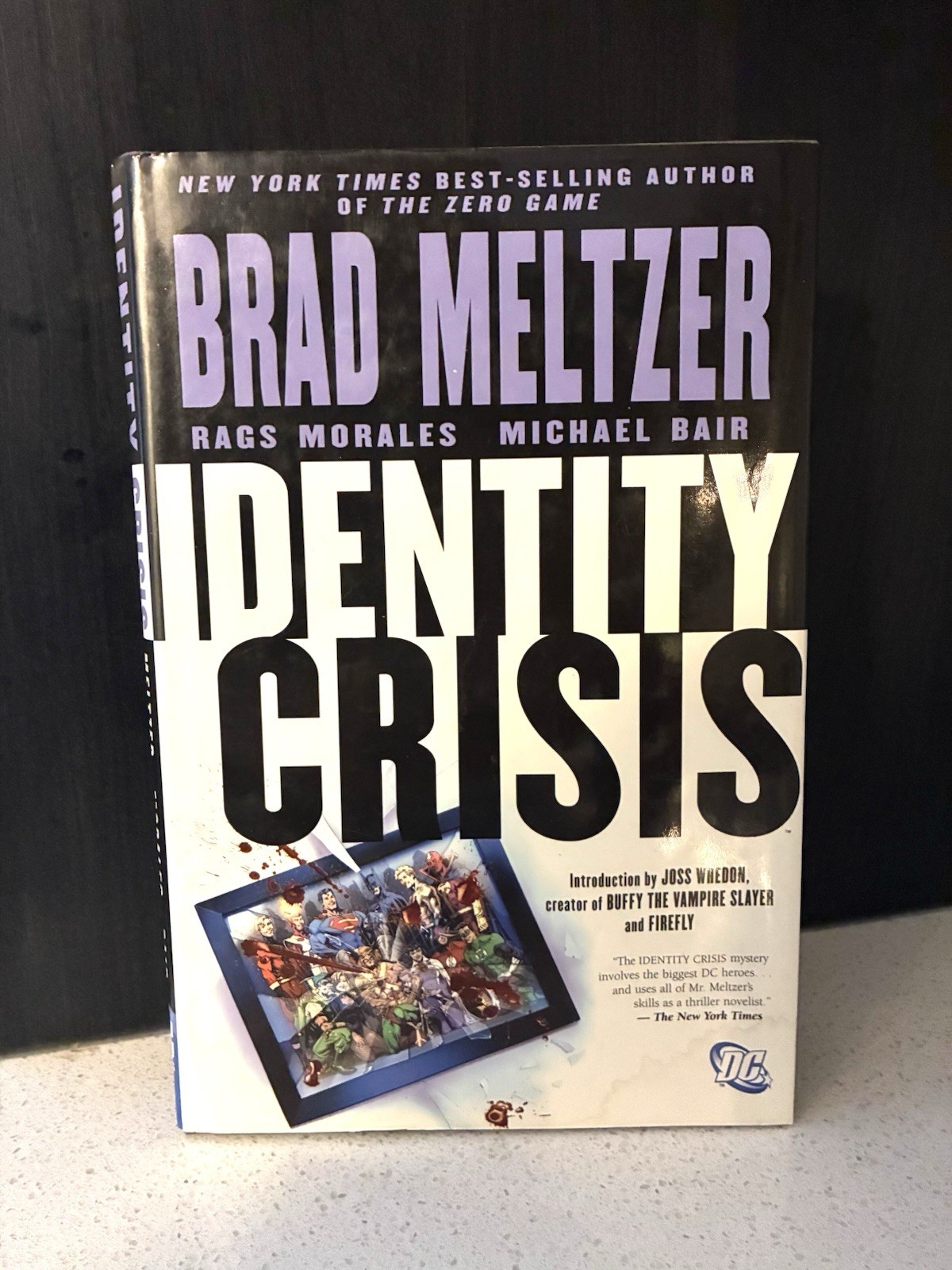 Justice League: Identity Crisis 2004 Brad Meltzer HARDCOVER GRAPHIC NOVEL
