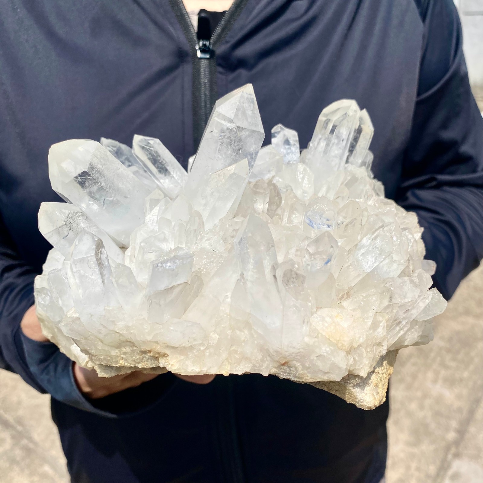 4.1LB A+++ Large Himalayan top quartz clusters/mineral samples - 4.1LB A+++ Large Himalayan top quartz clusters/mineral samples -