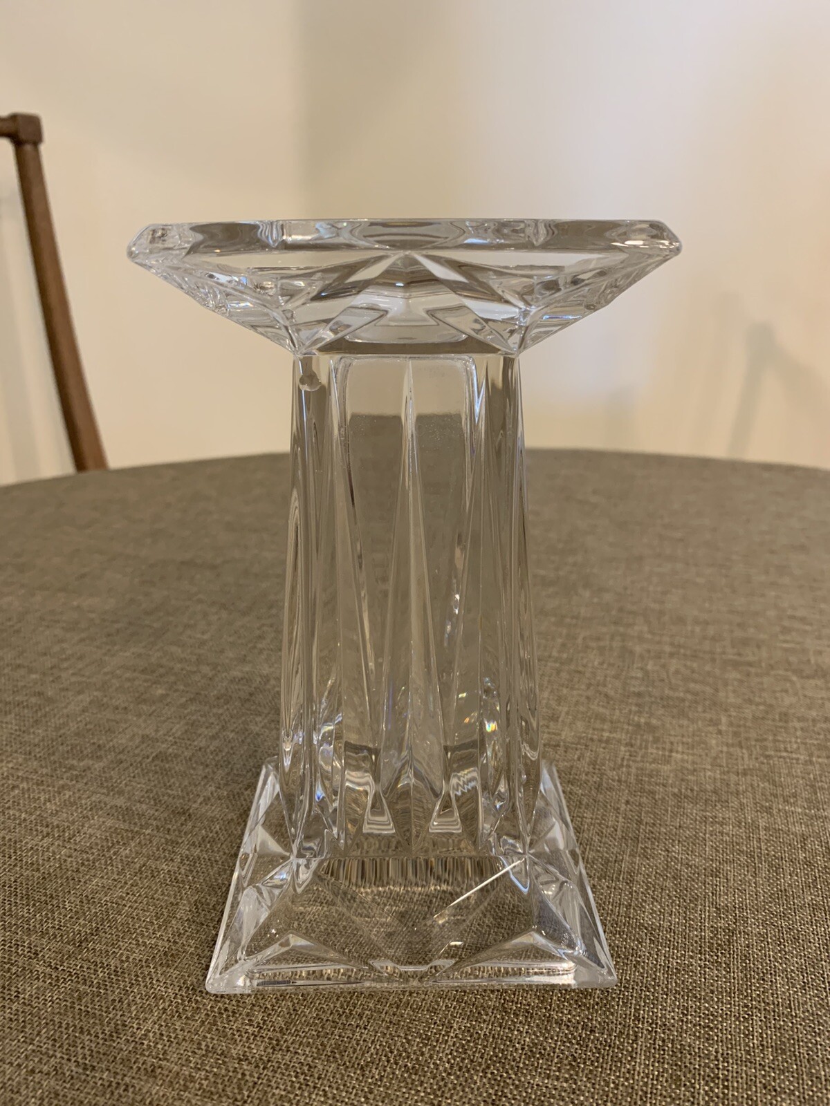 Partylite Quad Prism 2 in 1 Vase or Candle Holder Crystal Partylite Quad Prism 2 in 1 Vase or Candle Holder Crystal