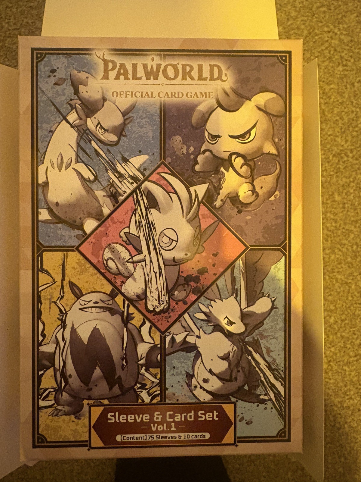 Palworld Official Card Game Sleeve & Card Set Vol. 1 -English Palworld Official Card Game Sleeve & Card Set Vol. 1 -English