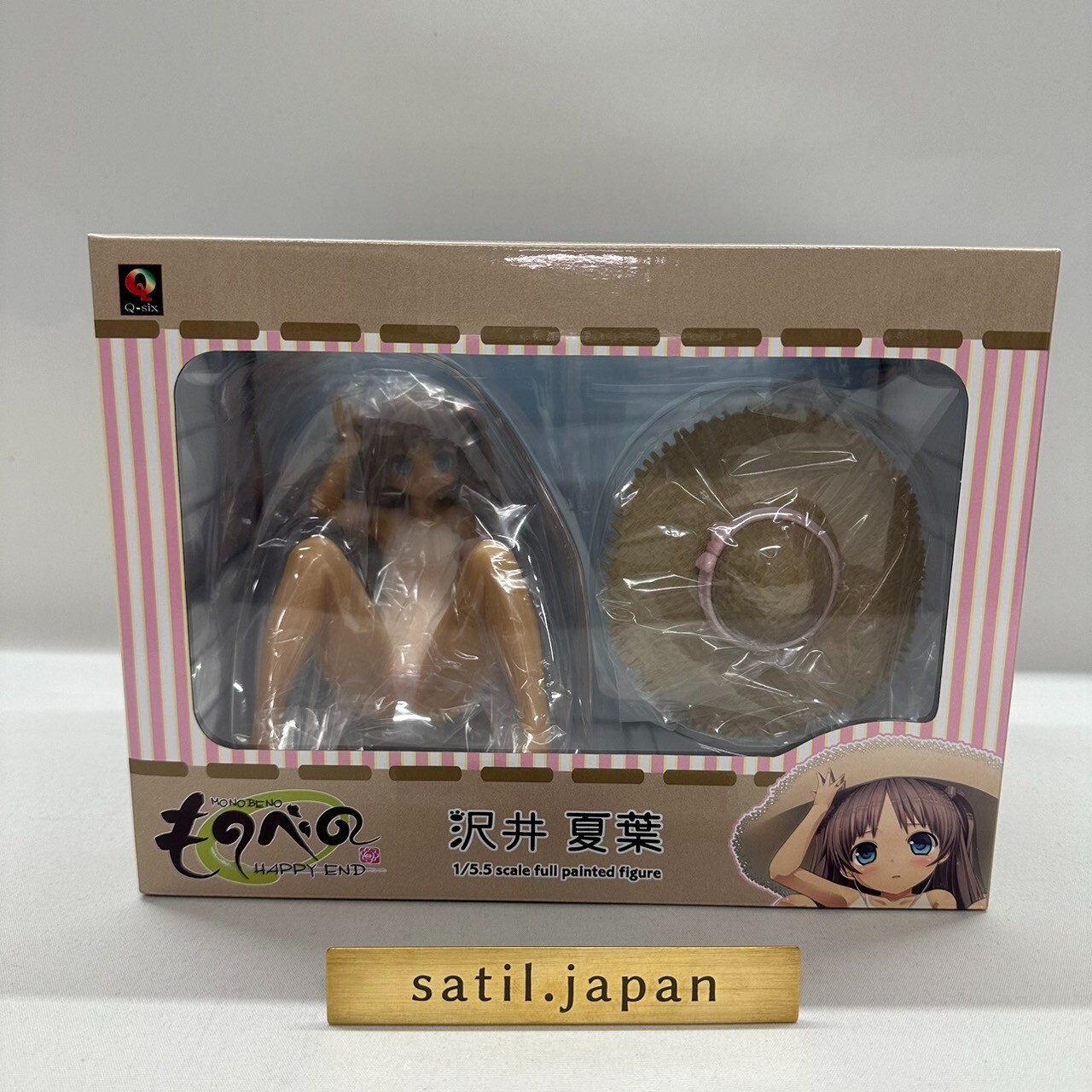 [NEW] Q-six Monobeno Sawai Natsuha 1/5.5 Scale PVC Figure Normal Version