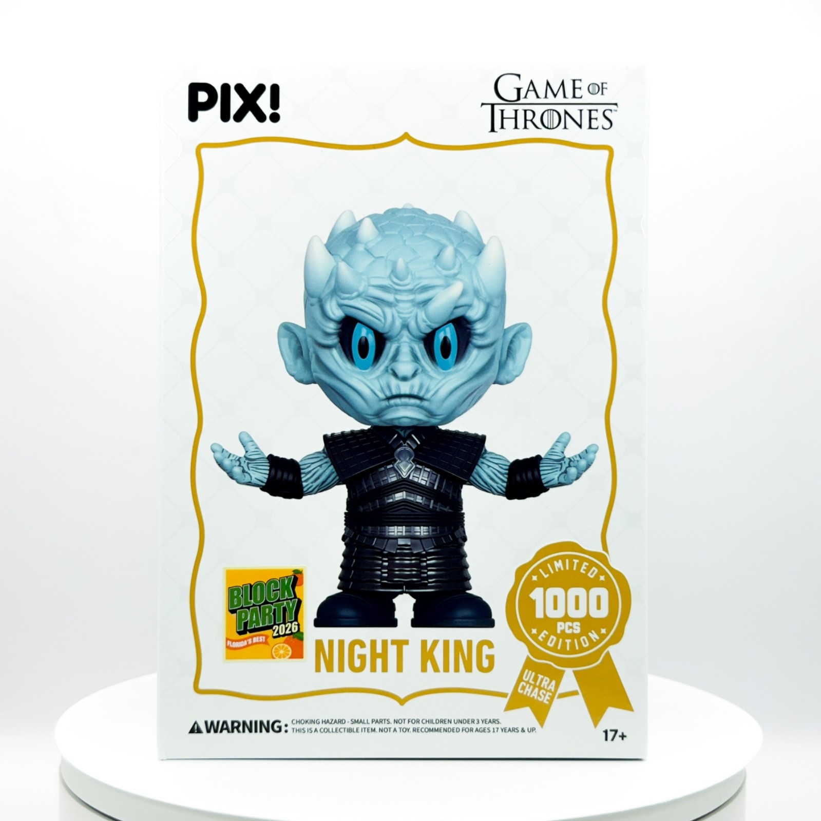 Night King Game of Thrones Thrilljoy Pix Block Party 2026 (Hero) Night King Game of Thrones Thrilljoy Pix Block Party 2026 (Hero)