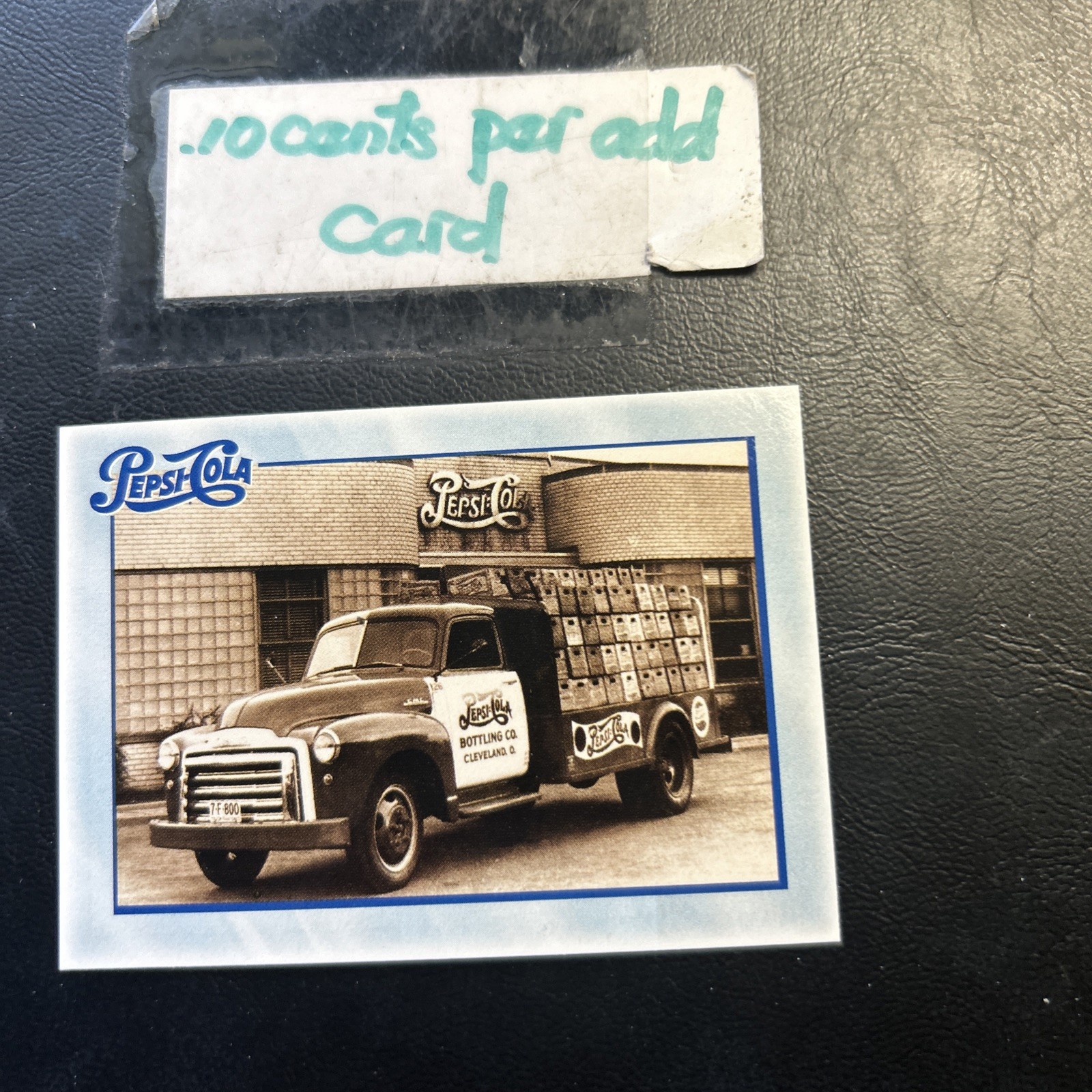 Jb8c Pepsi Cola 1994 Dart #70 1950 Delivery Truck add ship .10 cents