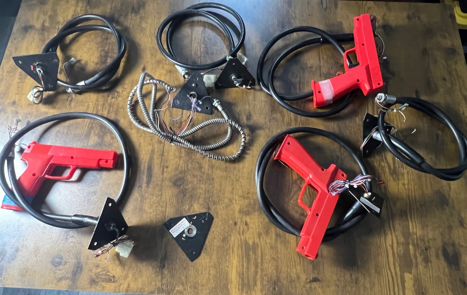 Happ Controls light gun cable and triangle bracket - arcade