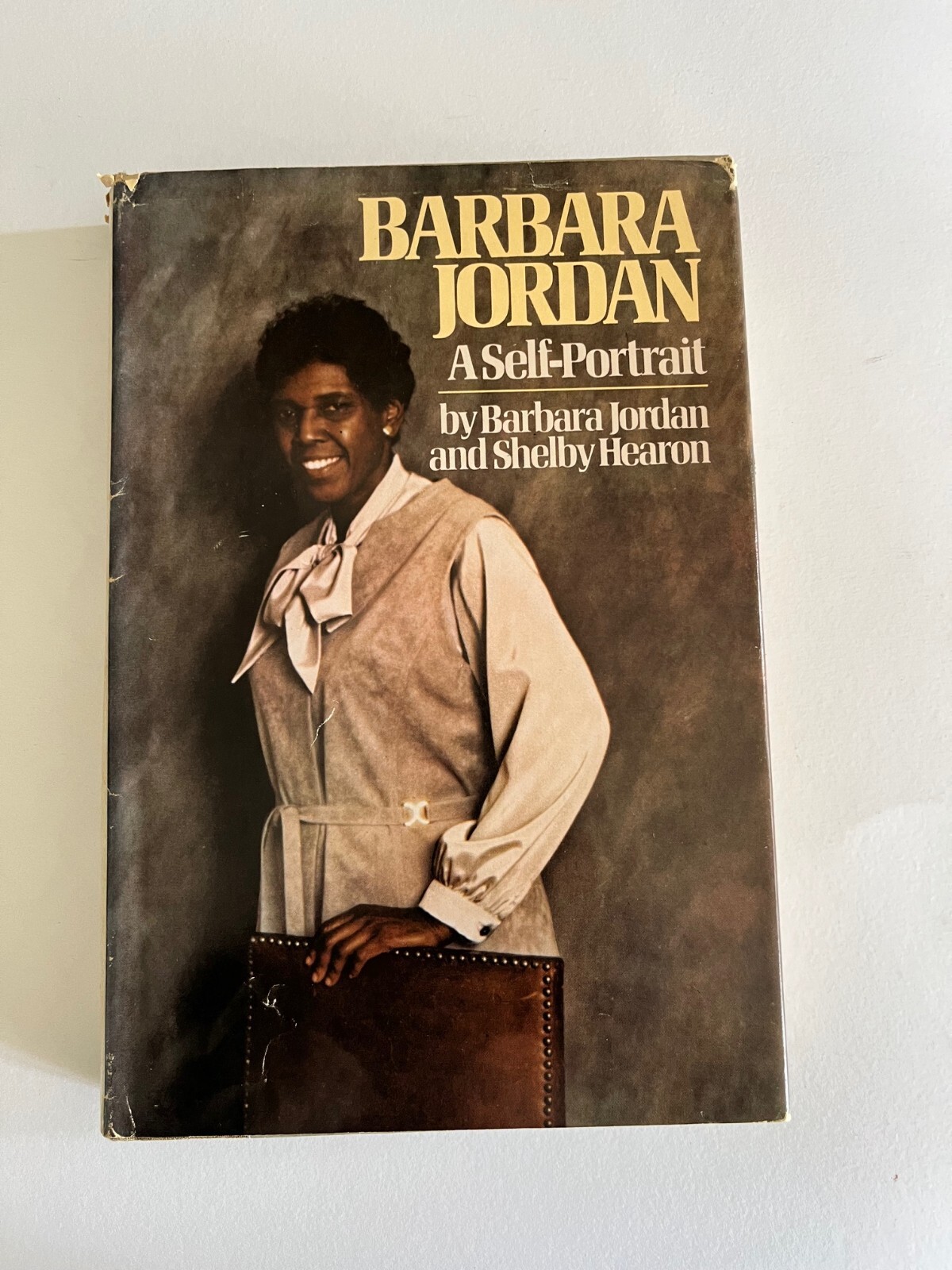 BARBARA JORDAN ~ SIGNED ~ A Self Portrait ~ African American Texas U.S. Senator