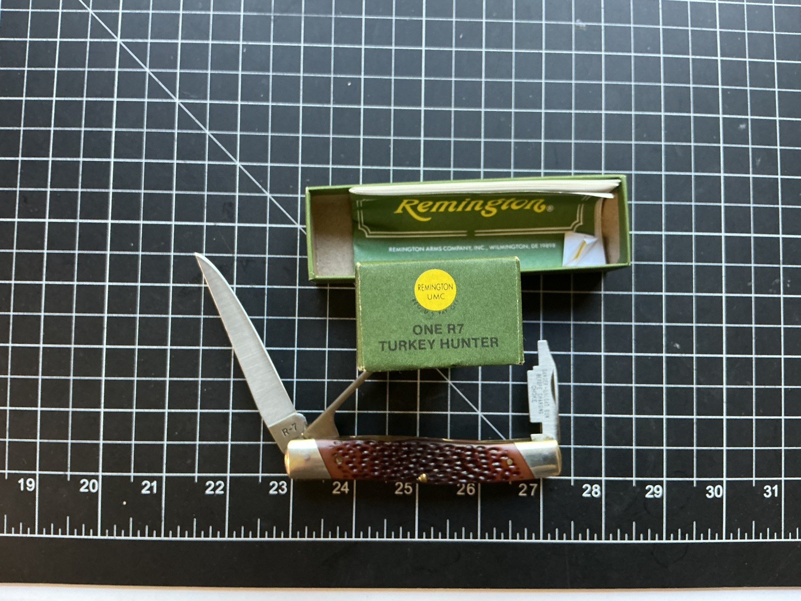 Remington UMC R7 turkey hunter Folding Pocket Knife USA Remington UMC R7 turkey hunter Folding Pocket Knife USA