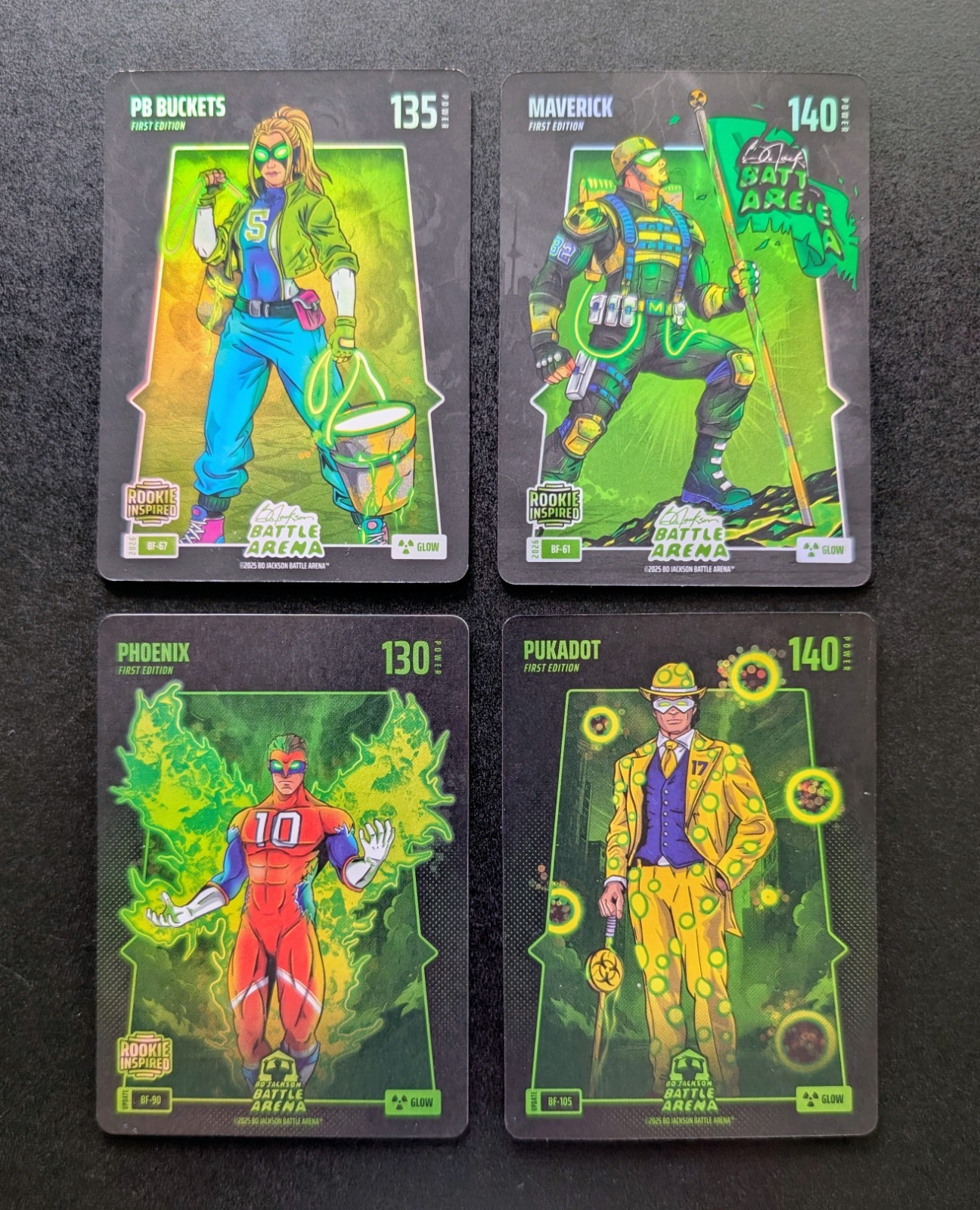 Bo Jackson Battle Arena Glow Lot Pb Buckets Cooper Flagg 💚🔥💚🔥💚🔥💚 Bo Jackson Battle Arena Glow Lot Pb Buckets Cooper Flagg 💚🔥💚🔥💚🔥💚