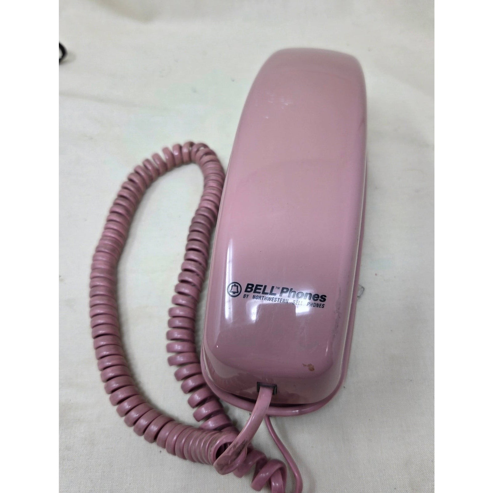 Vintage Pink Northwestern Bell Corded Landline Telephone Dusty Rose Princess