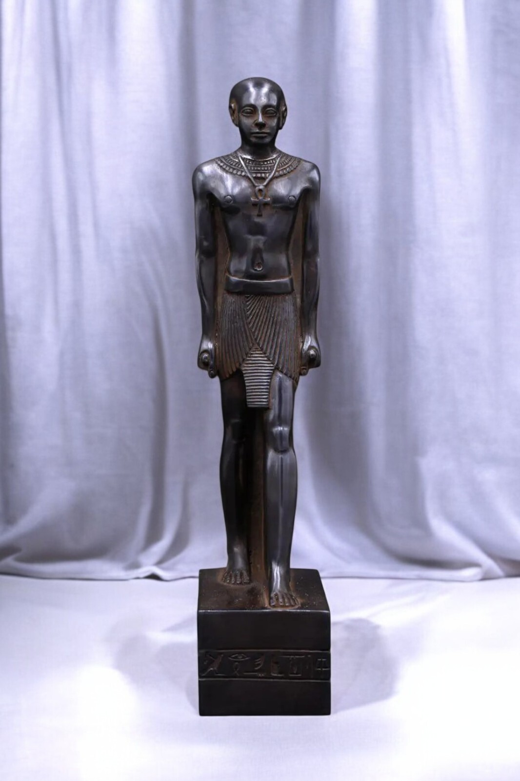 Rare Ancient Egyptian Temple Priest Unique Statue Pharaonic Goddess Antiques BC