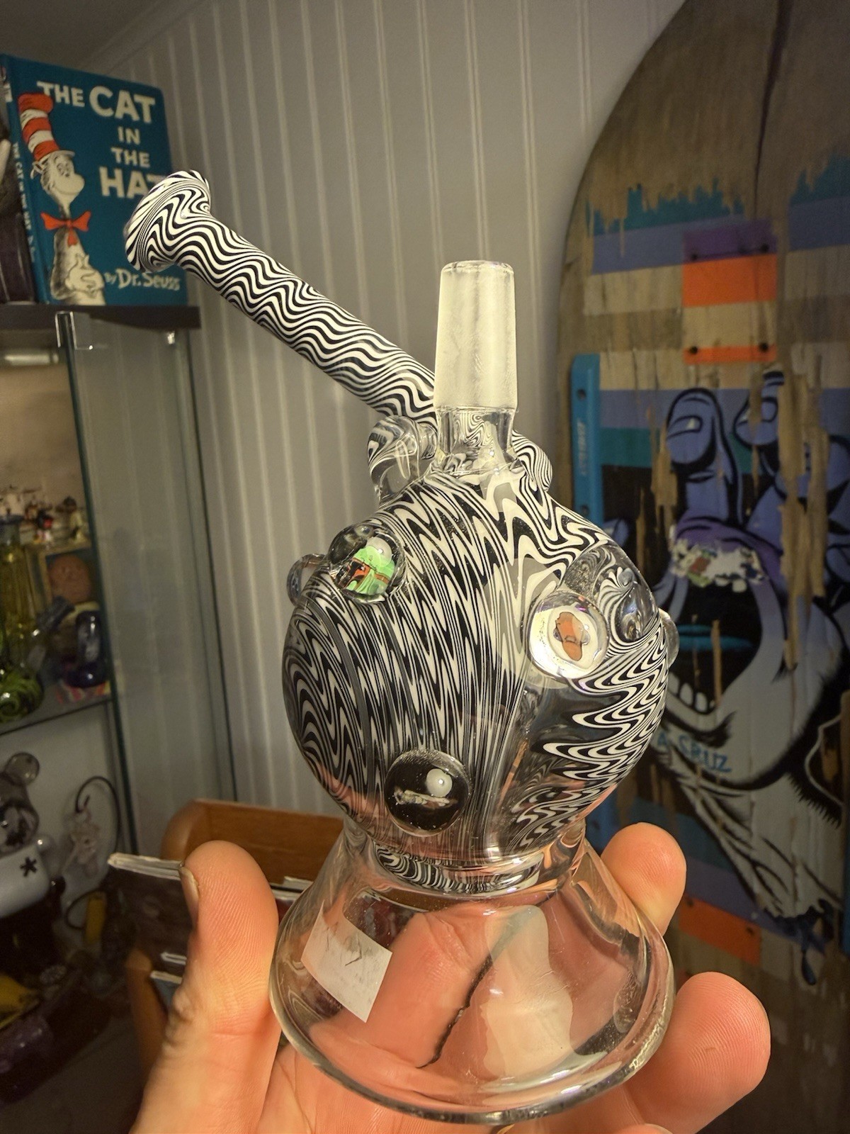 PJ Heady og Glass Millie Rig Glass Pipe