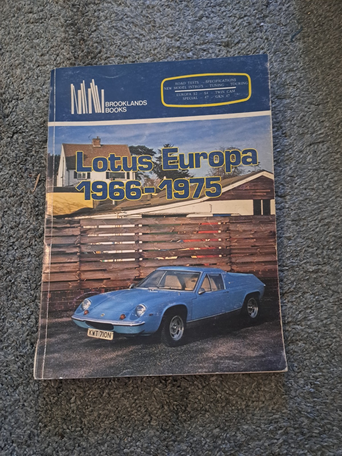 Brooklands Books Lotus Europa 1966-1975
