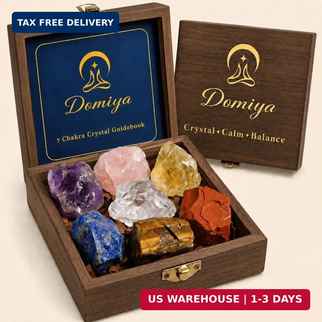 7 Chakra Healing Crystals Set for Meditation & Energy Alignment 7 Chakra Healing Crystals Set for Meditation & Energy Alignment